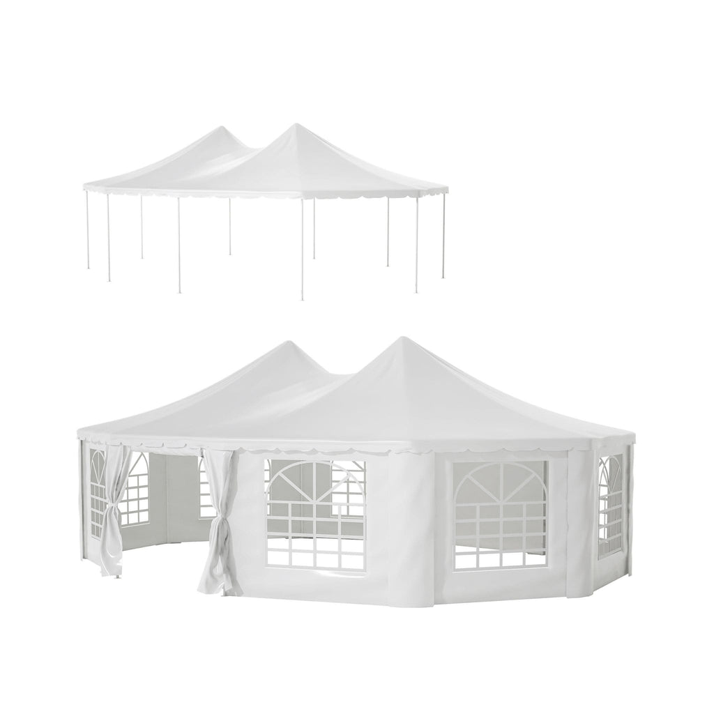 [29X21FT] Extra-Large Heavy-Duty Outdoor Waterproof Party, Wedding Tent With Steel Frame (SAK53821)