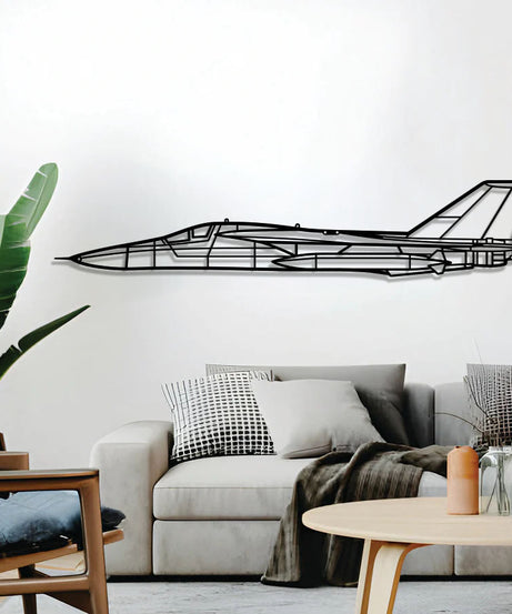 F-111 Aardvark Metallflugzeug Wandkunst - NCP0083