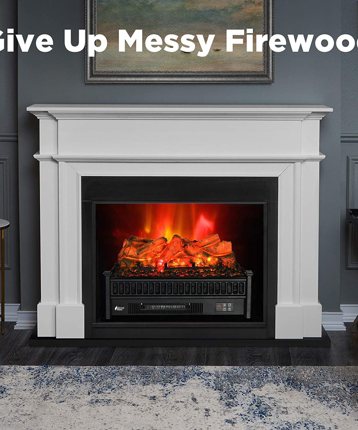 (Open Box) Eternal Flame EF23-LG Electric Fireplace Logs