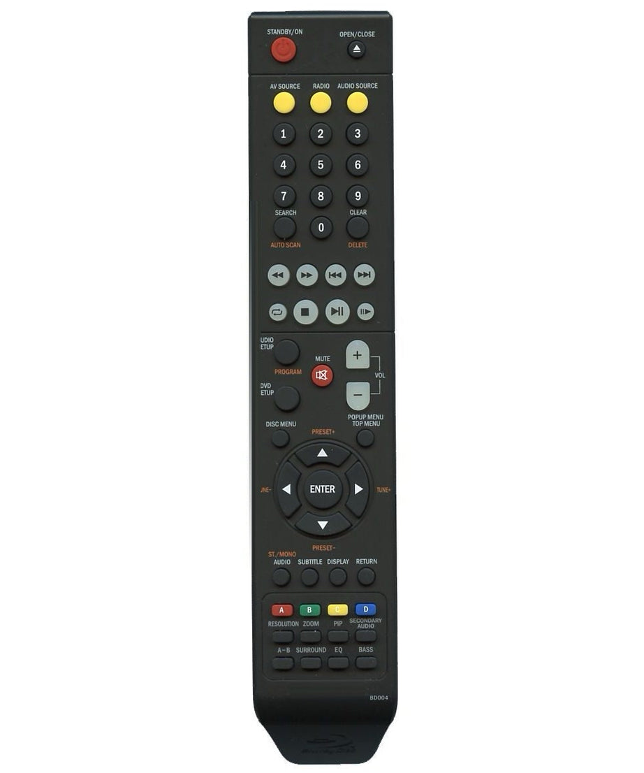 Insignia BD004 Home Theater Remote Control