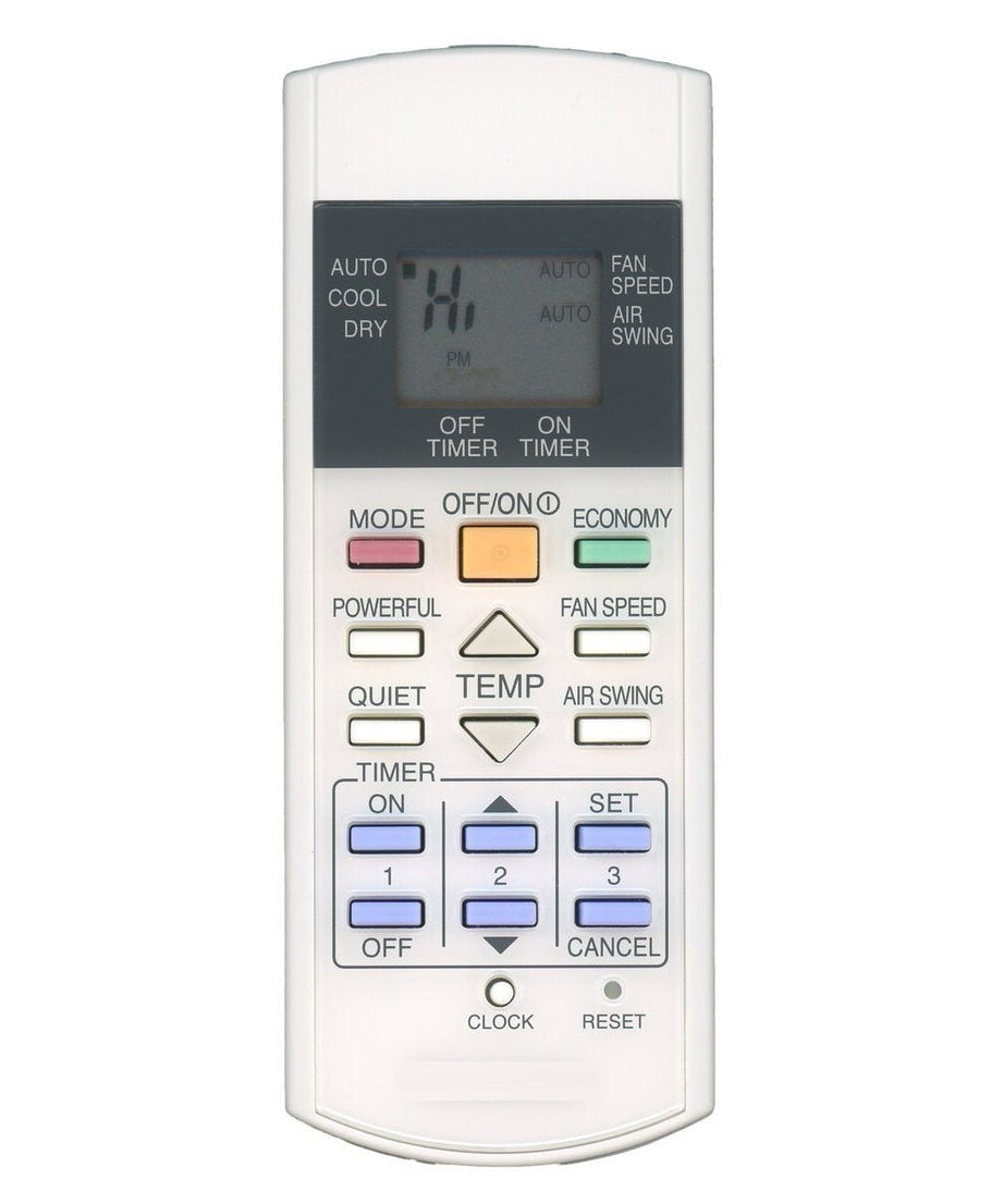 Panasonic CWA75C2598 Mini Split Air Conditioner Remote Control with LCD Screen | Thermostatic - CWA75C2598