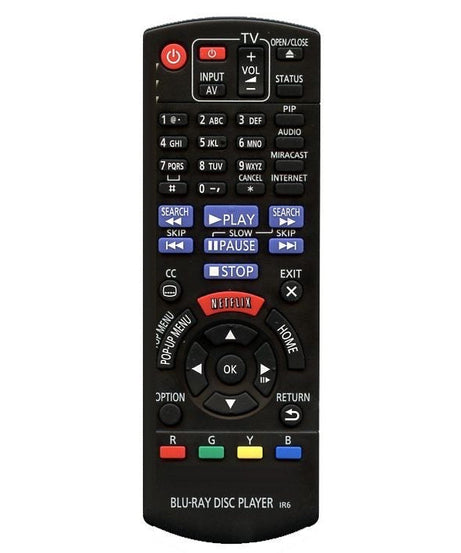 Panasonic N2QAYB000953 Blu-ray Remote Control - N2QAYB000953
