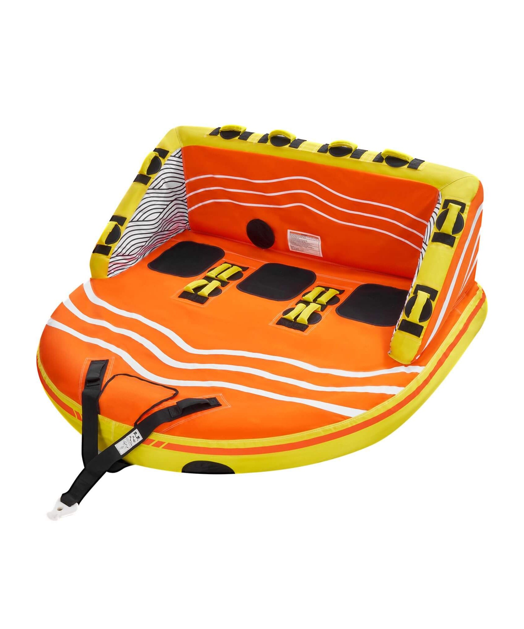 3-Person Inflatable Towable Boat Tube For Water Sports (SAK48091)