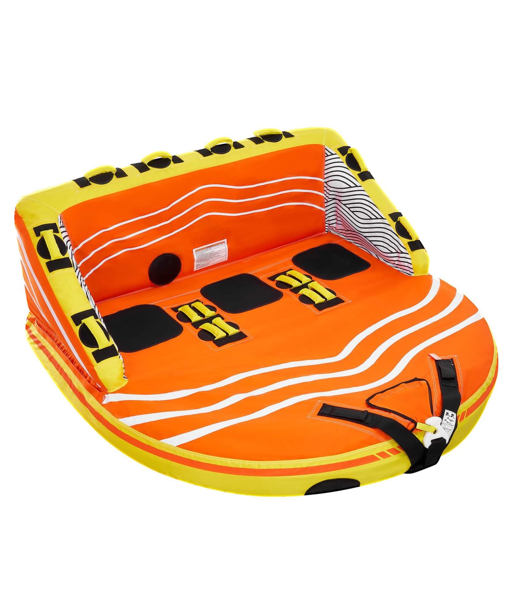 3-Person Inflatable Towable Boat Tube For Water Sports (SAK48091)