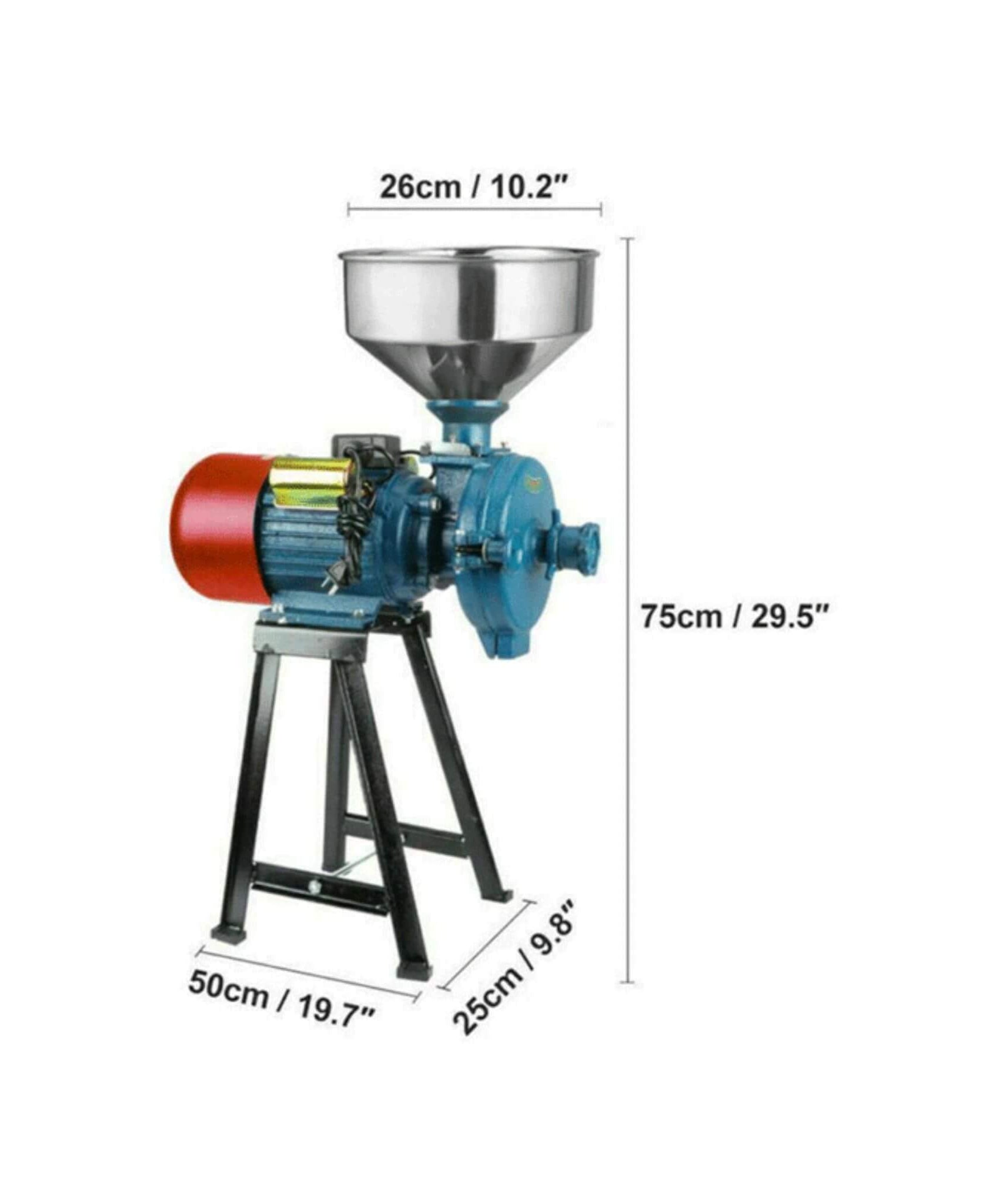 3000W Commercial Electric Dry Corn Wheat Grain Mill Grinder (SAK91135)