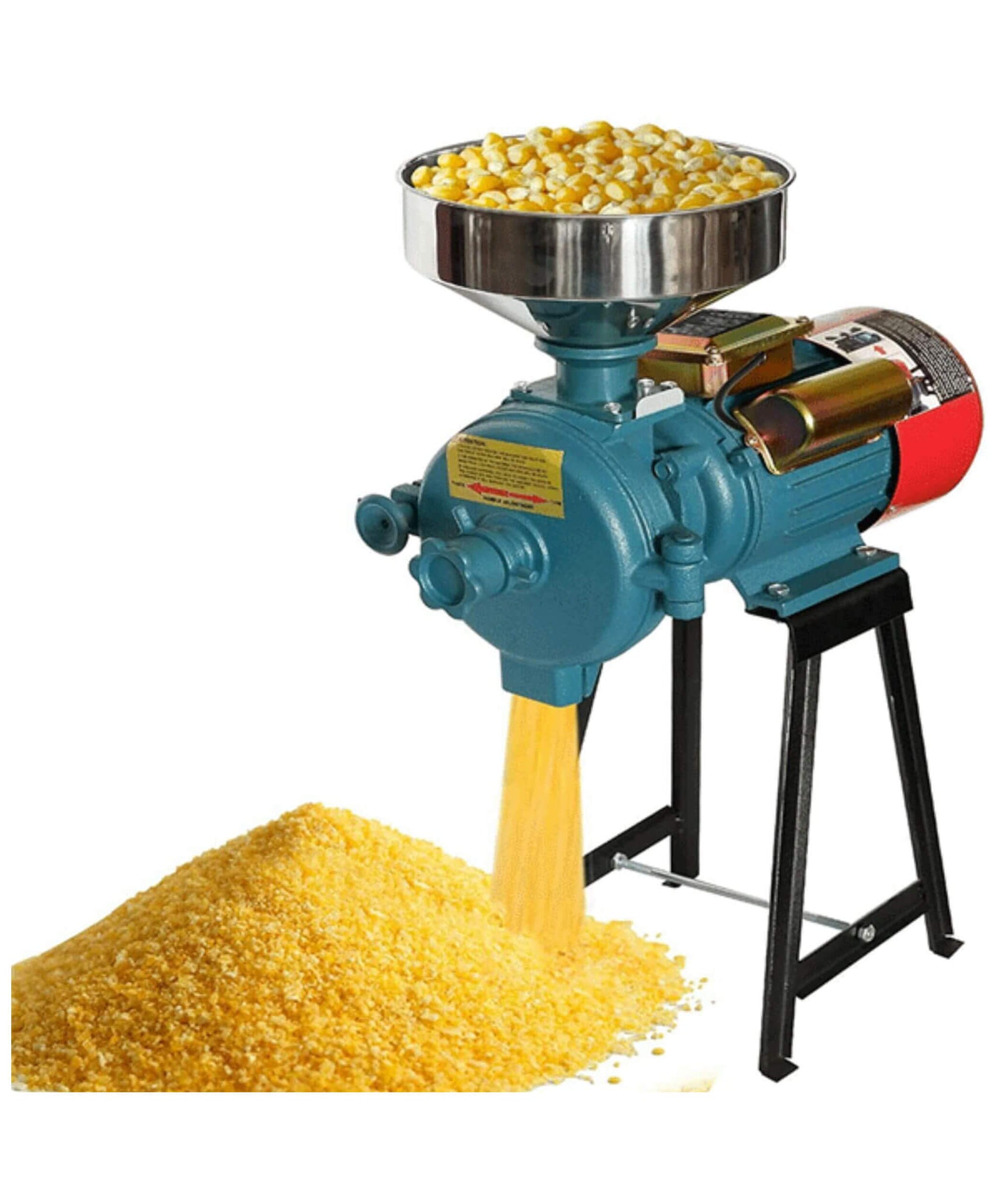 3000W Commercial Electric Dry Corn Wheat Grain Mill Grinder (SAK91135)