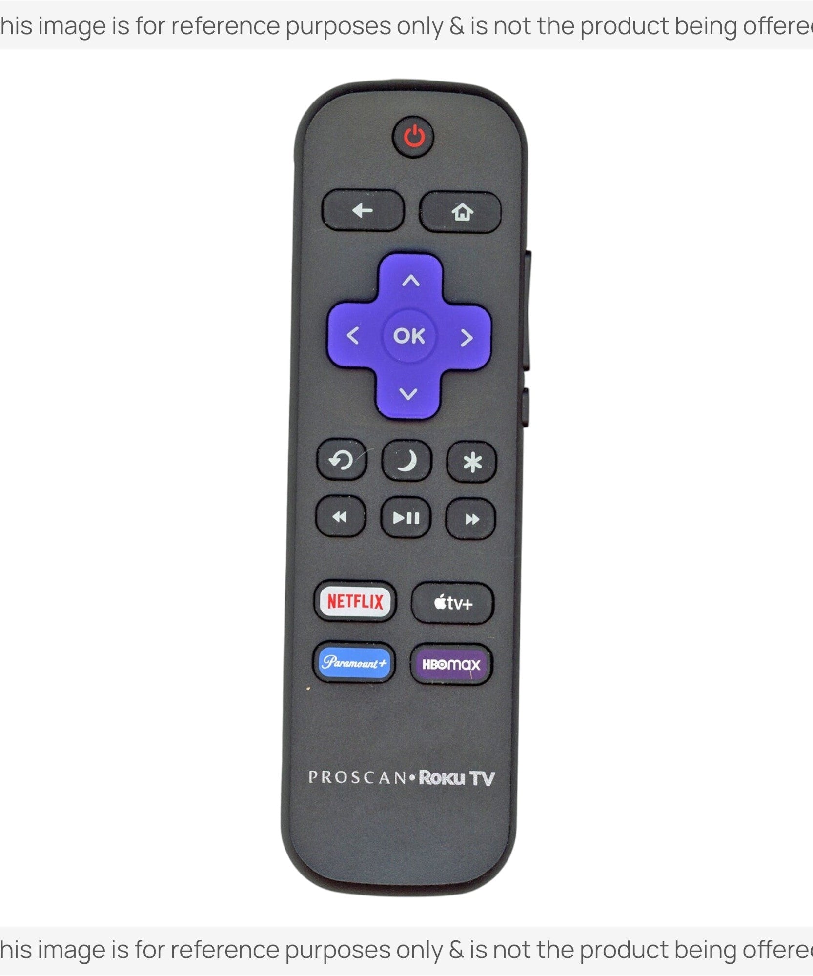 Substitute for Proscan RC-ALIR 2024 ROKU TV Remote Control 3026000123 [RRST01]