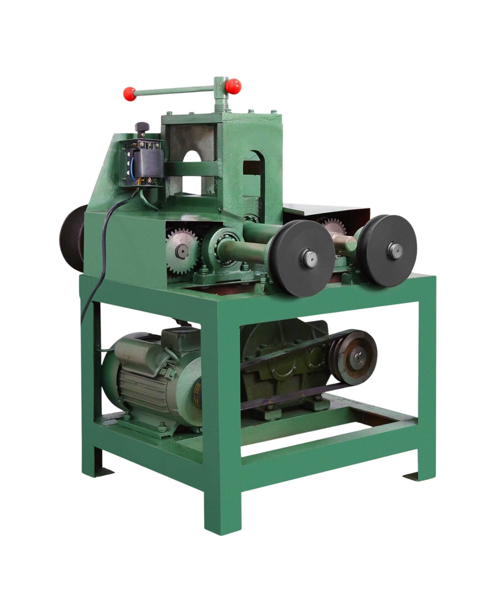 32-Inch Heavy-Duty Electric Industrial Square Pipe Tube Bender Machine With Die Set (SAK21576)