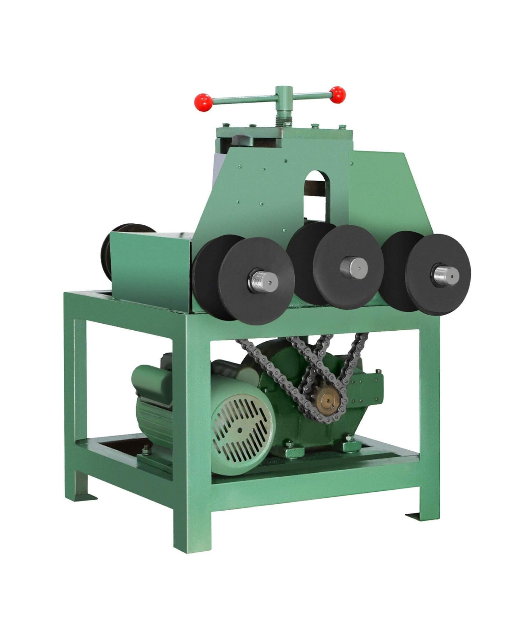 32-Inch Heavy-Duty Electric Industrial Square Pipe Tube Bender Machine With Die Set (SAK21576)