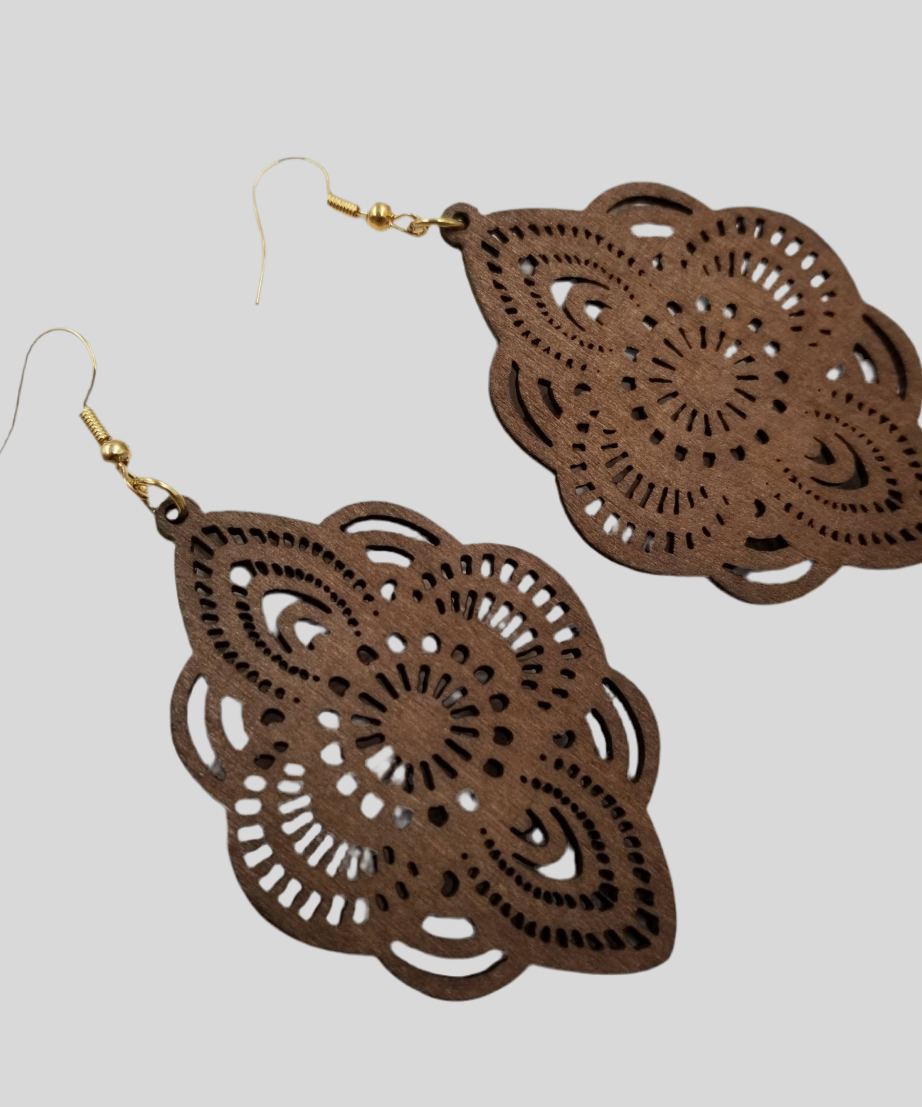 Mandala Drop Earrings