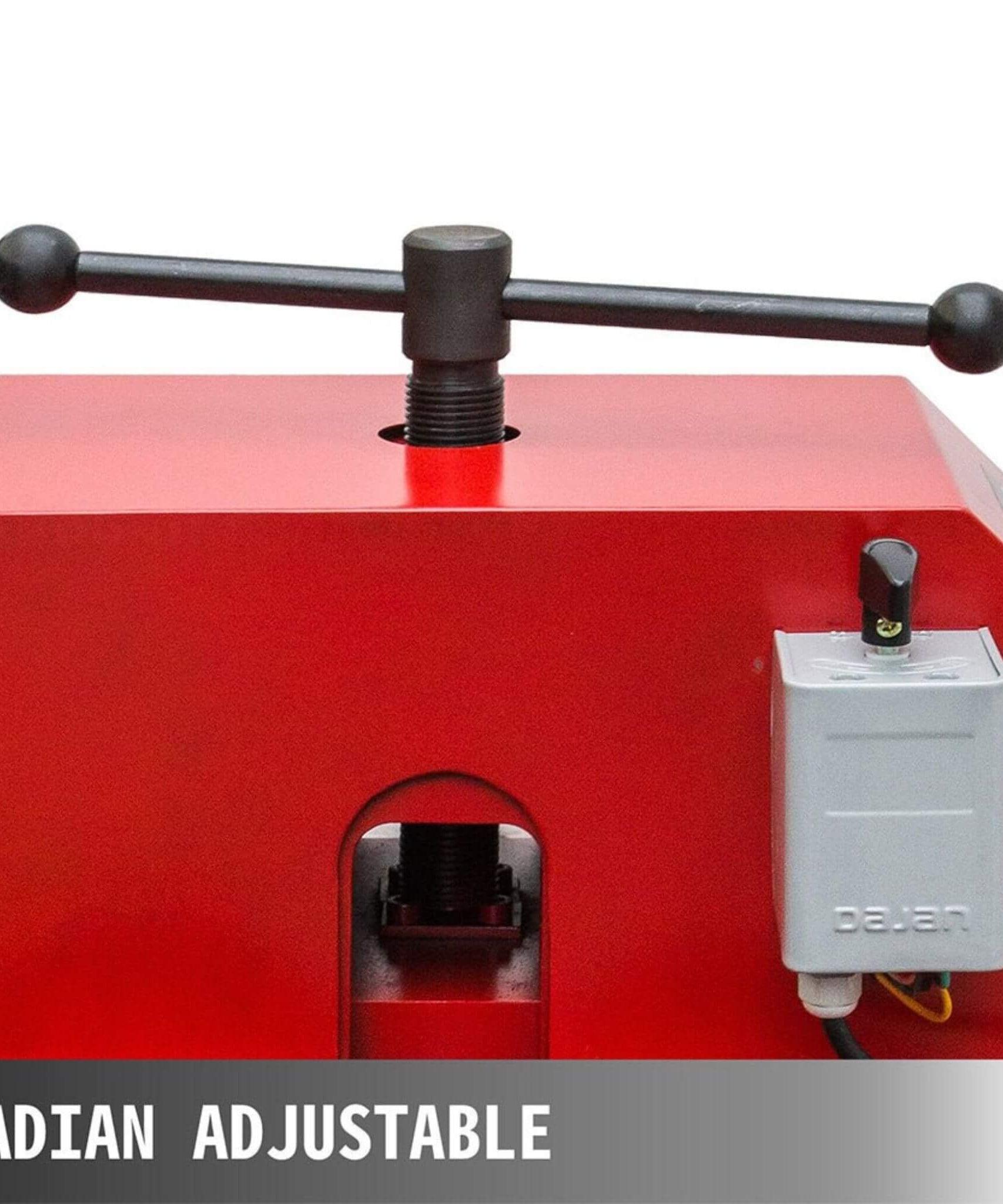 35-Inch Heavy-Duty Electric Multi-Function Industrial Square Pipe Tube Bender Machine W/ Die Set (SAK16482)
