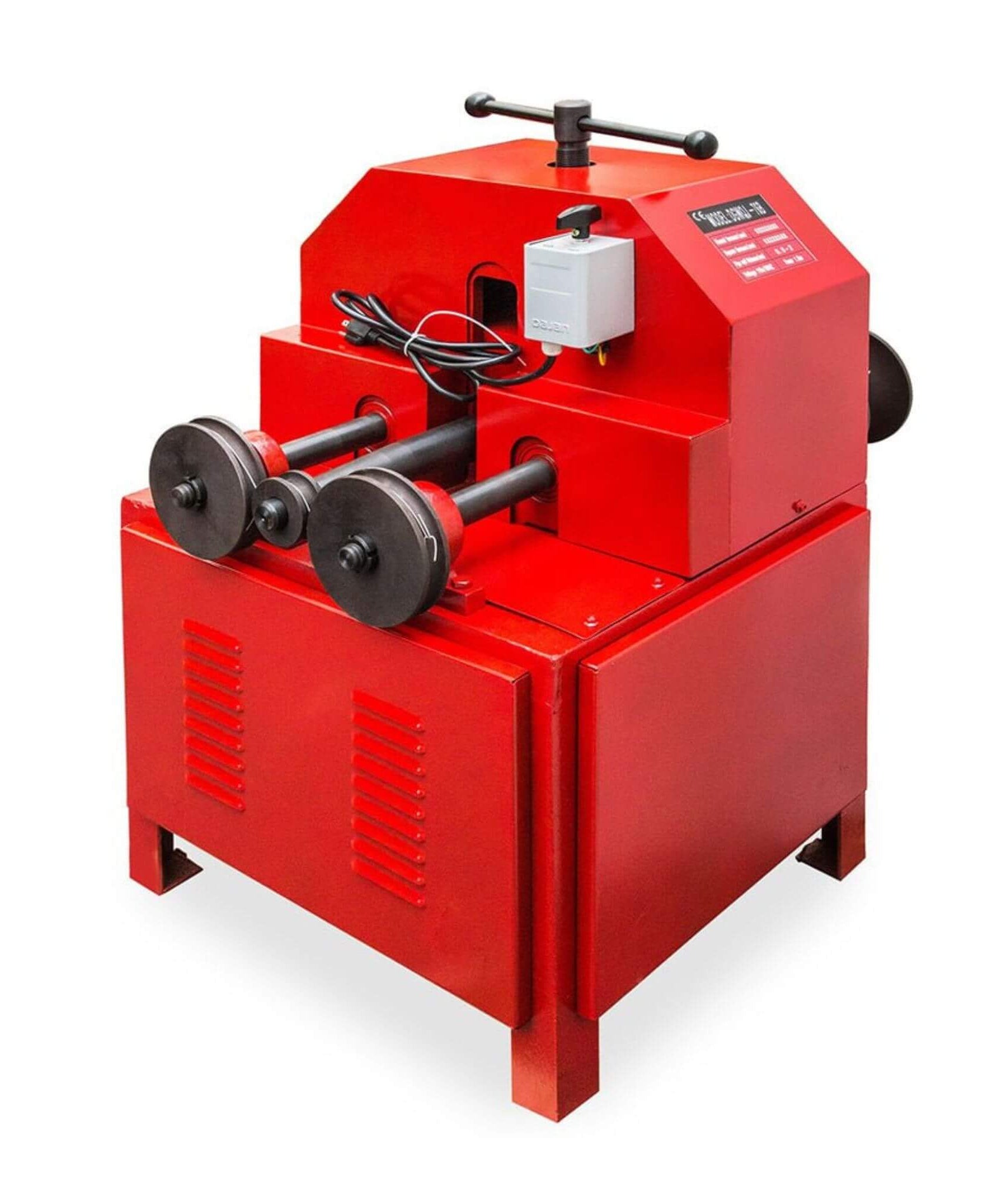 35-Inch Heavy-Duty Electric Multi-Function Industrial Square Pipe Tube Bender Machine W/ Die Set (SAK16482)