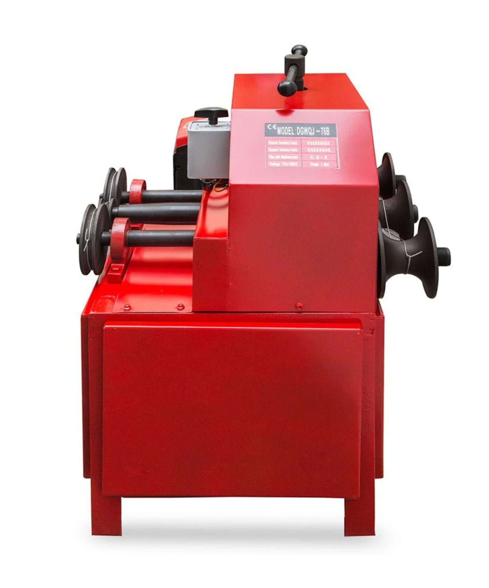 35-Inch Heavy-Duty Electric Multi-Function Industrial Square Pipe Tube Bender Machine W/ Die Set (SAK16482)