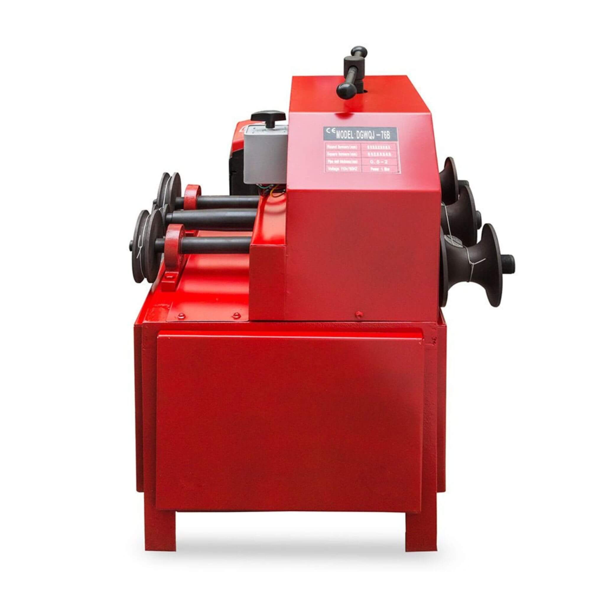 35-Inch Heavy-Duty Electric Multi-Function Industrial Square Pipe Tube Bender Machine W/ Die Set (SAK16482)