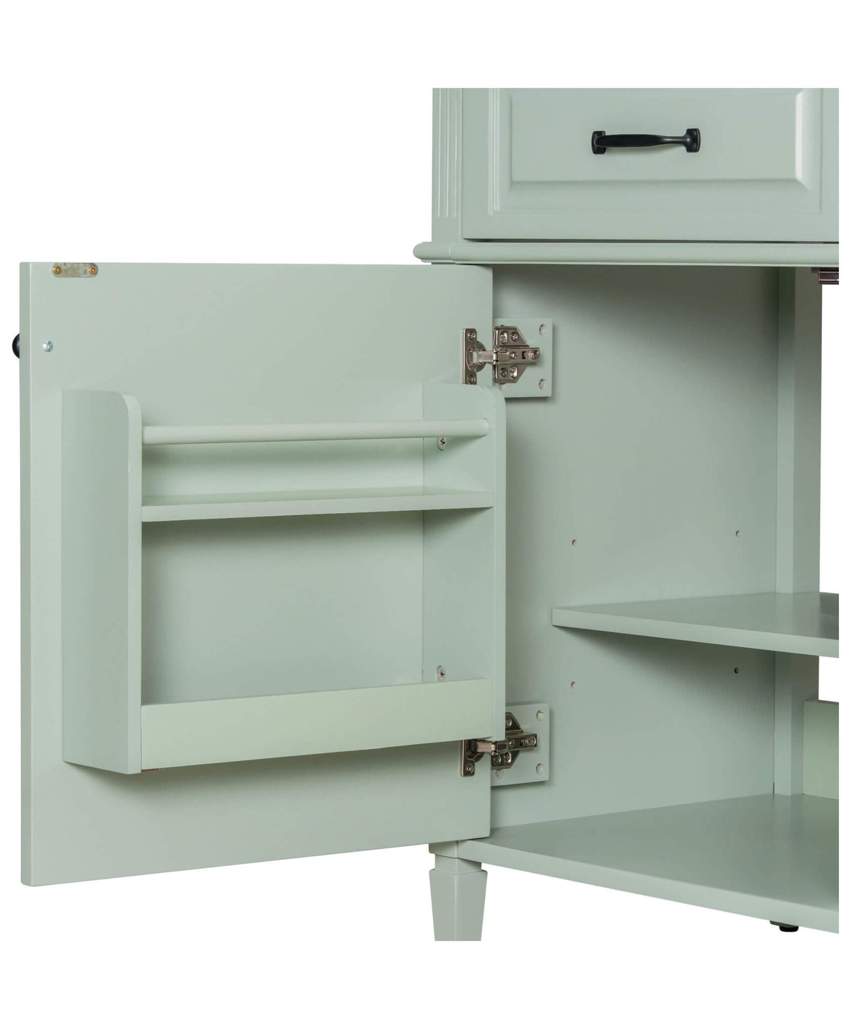 Nuvia 36-Inch Freestanding Bathroom Vanity With Ceramic Sink And Storage Cabinets [Faucet Not Included] (SAK41792)