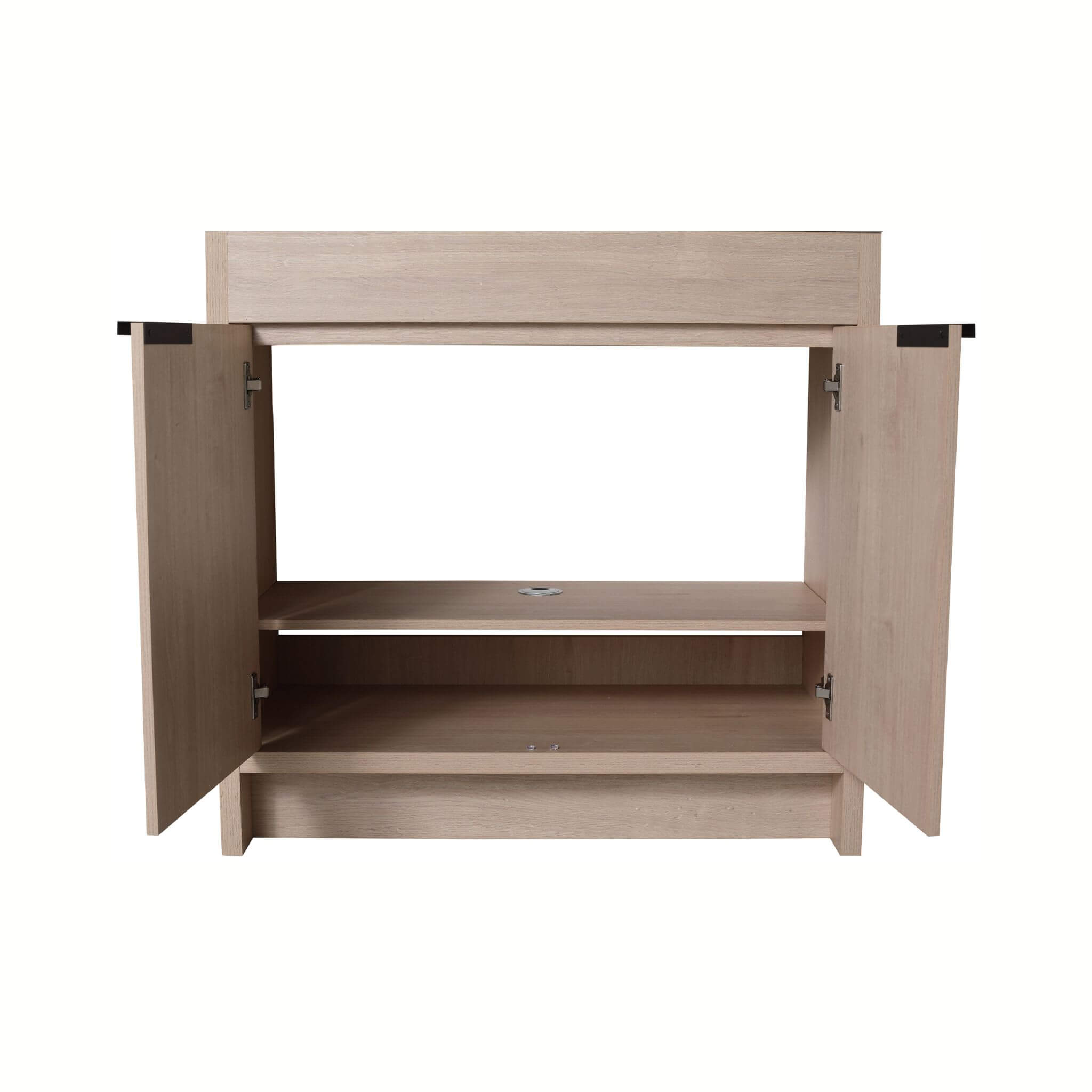 Nuvia 36-Inch Freestanding Bathroom Vanity With White Resin Sink (SAK39274)