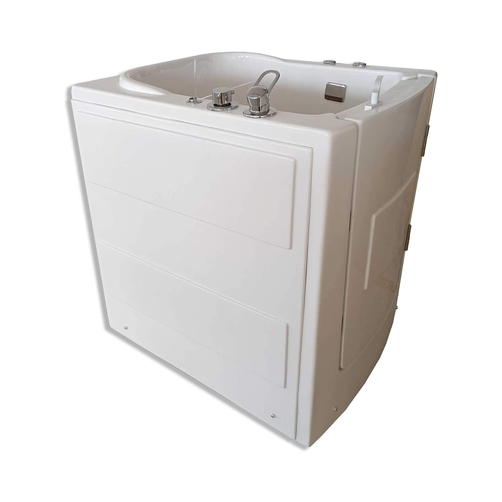 Nuvia Florida 36-Inch Premium 1-Person Walk-In Whirlpool Hydromassage Bathtub (SAK59163)