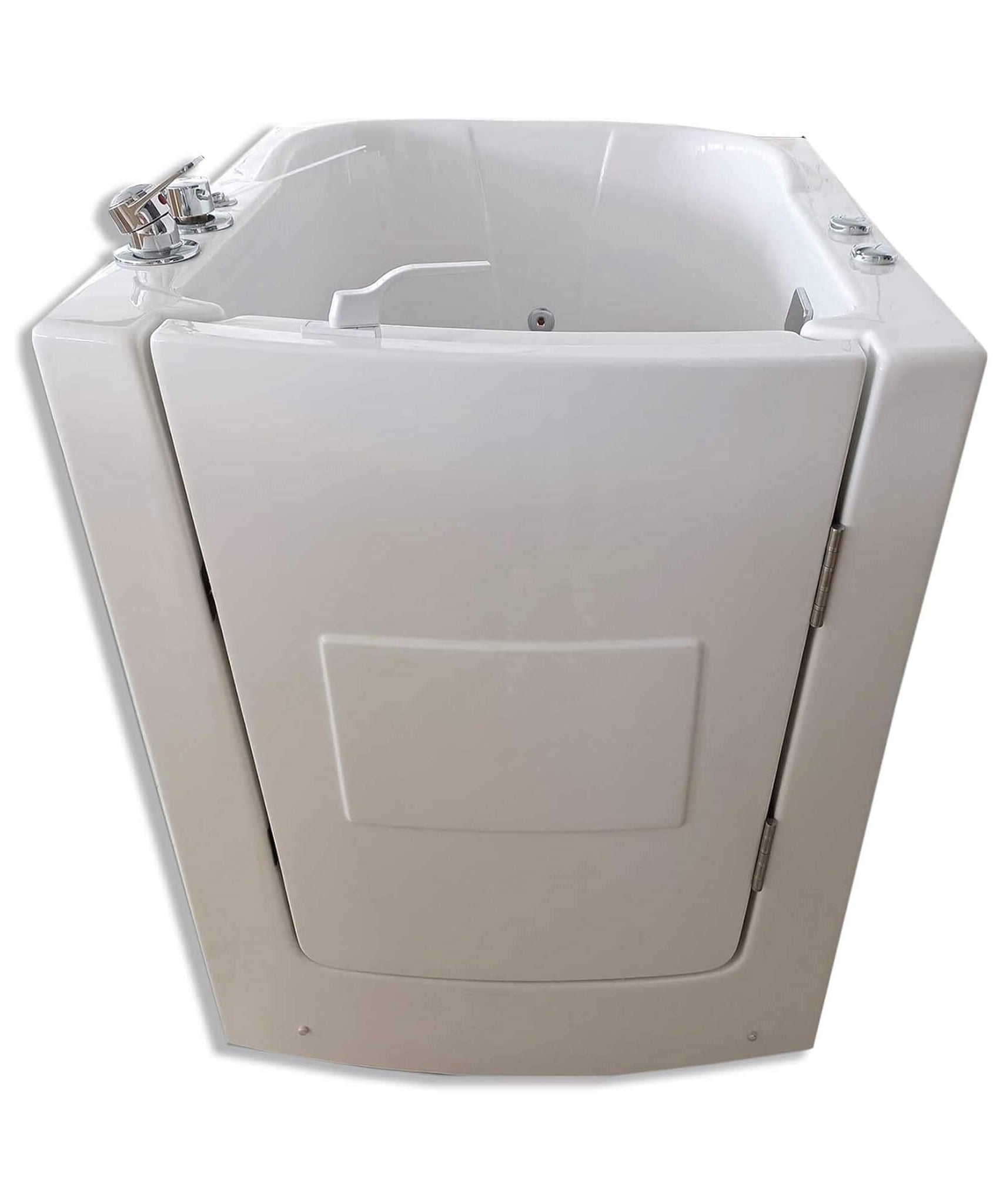 Nuvia Florida 36-Inch Premium 1-Person Walk-In Whirlpool Hydromassage Bathtub (SAK59163)