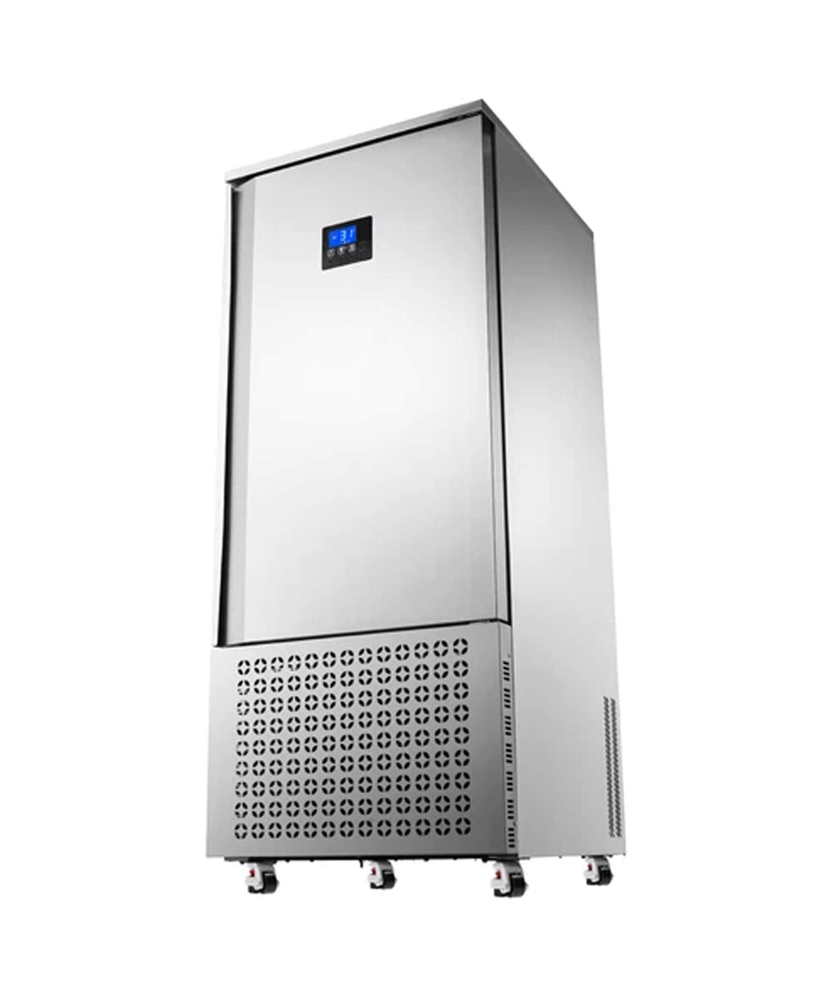370L Commercial Freestanding Blast Freezer With 15 Trays For Chilling Seafood & Gelato (SAK98170)