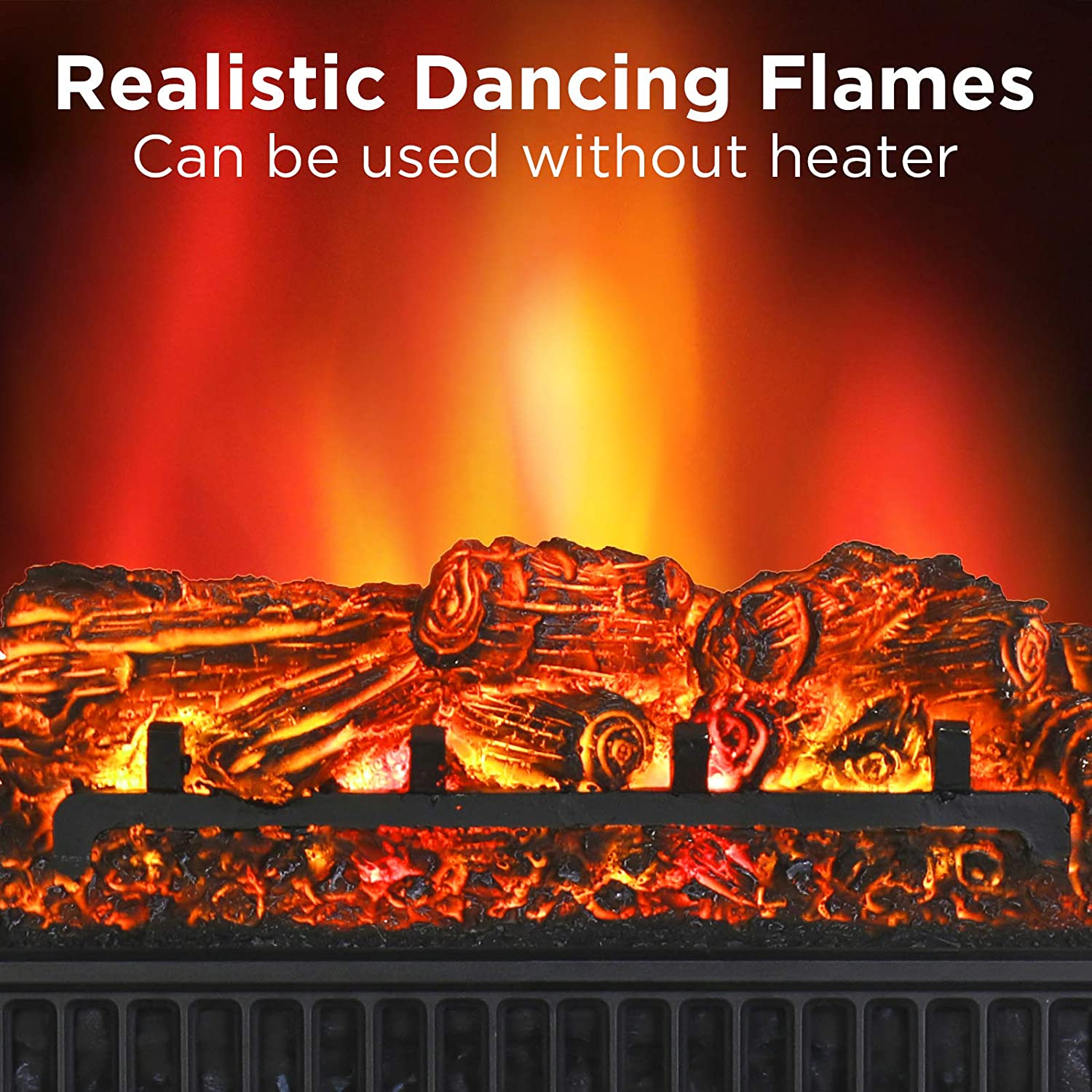 (Open Box) Eternal Flame EF23-PB Electric Fireplace Logs