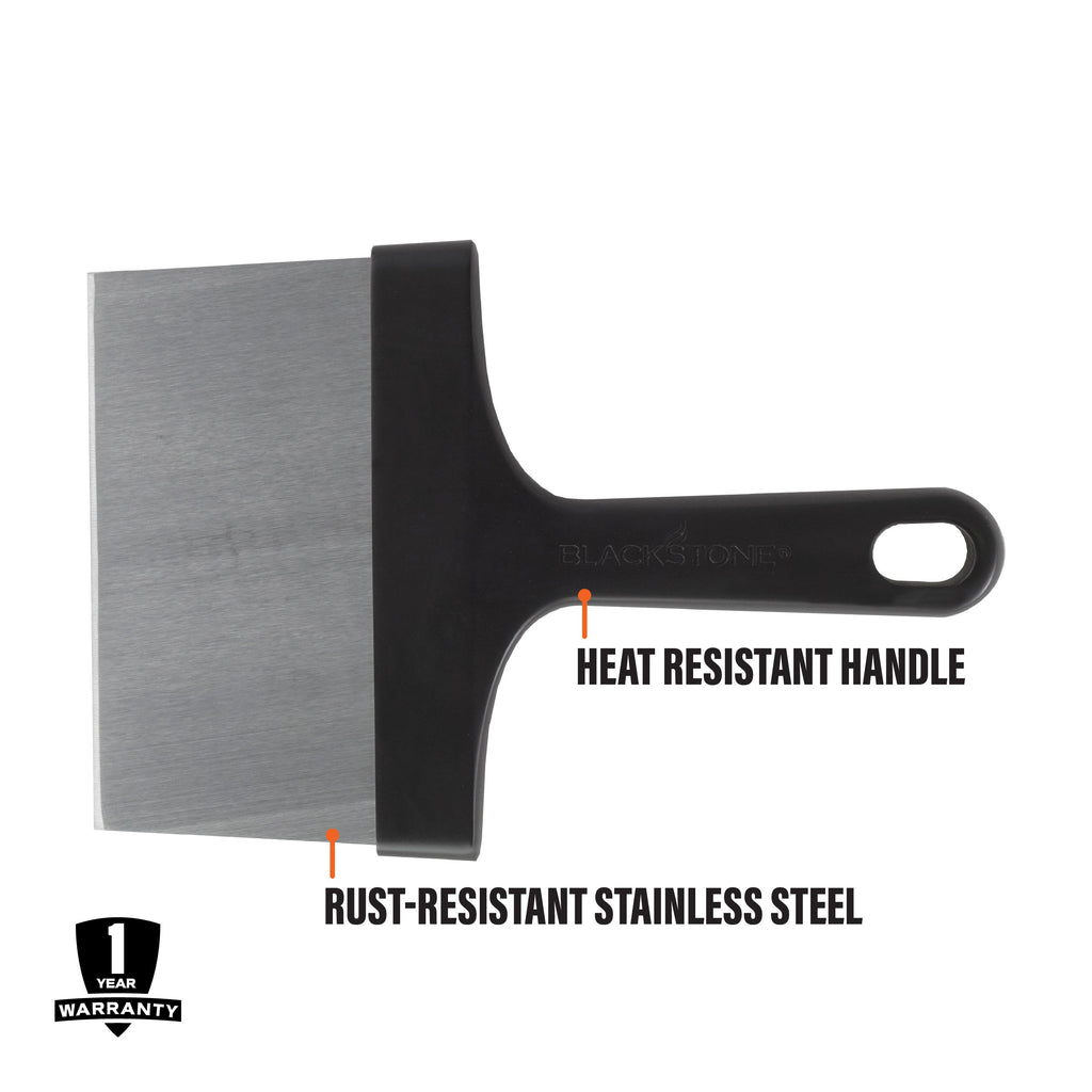 Blackstone 6" Scraper with Plastic Handle