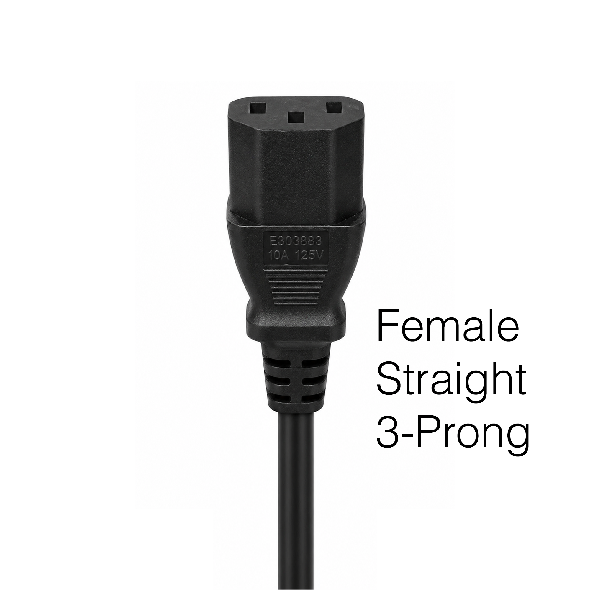 Denon AC Power Cable Cord | 6 ft | 2-Prong Female to 2-Prong Male | 125V AC - 943611501140S - 6 Feet