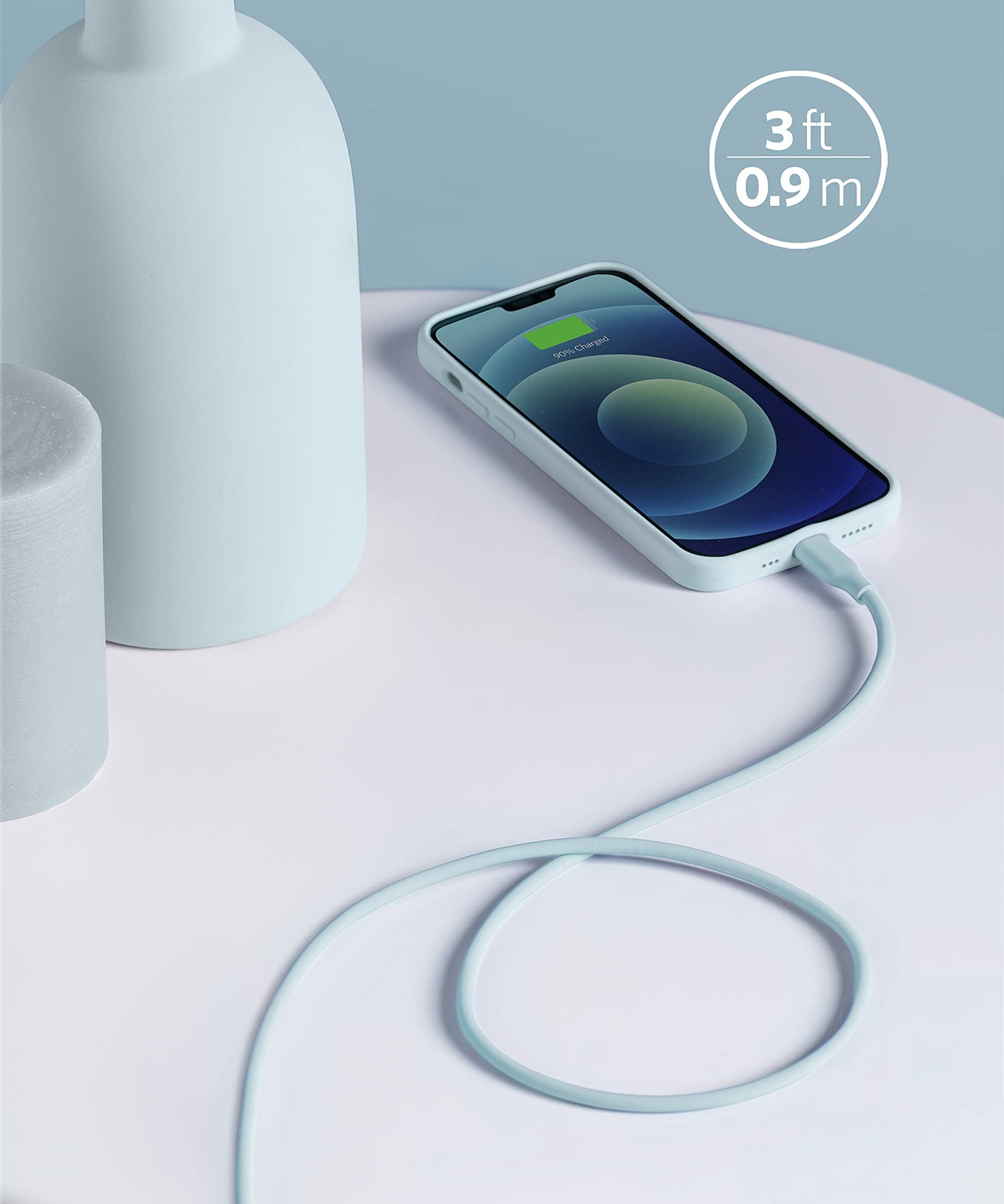 Anker <b>641</b> USB-C to Lightning Cable (Flow, Silicone)