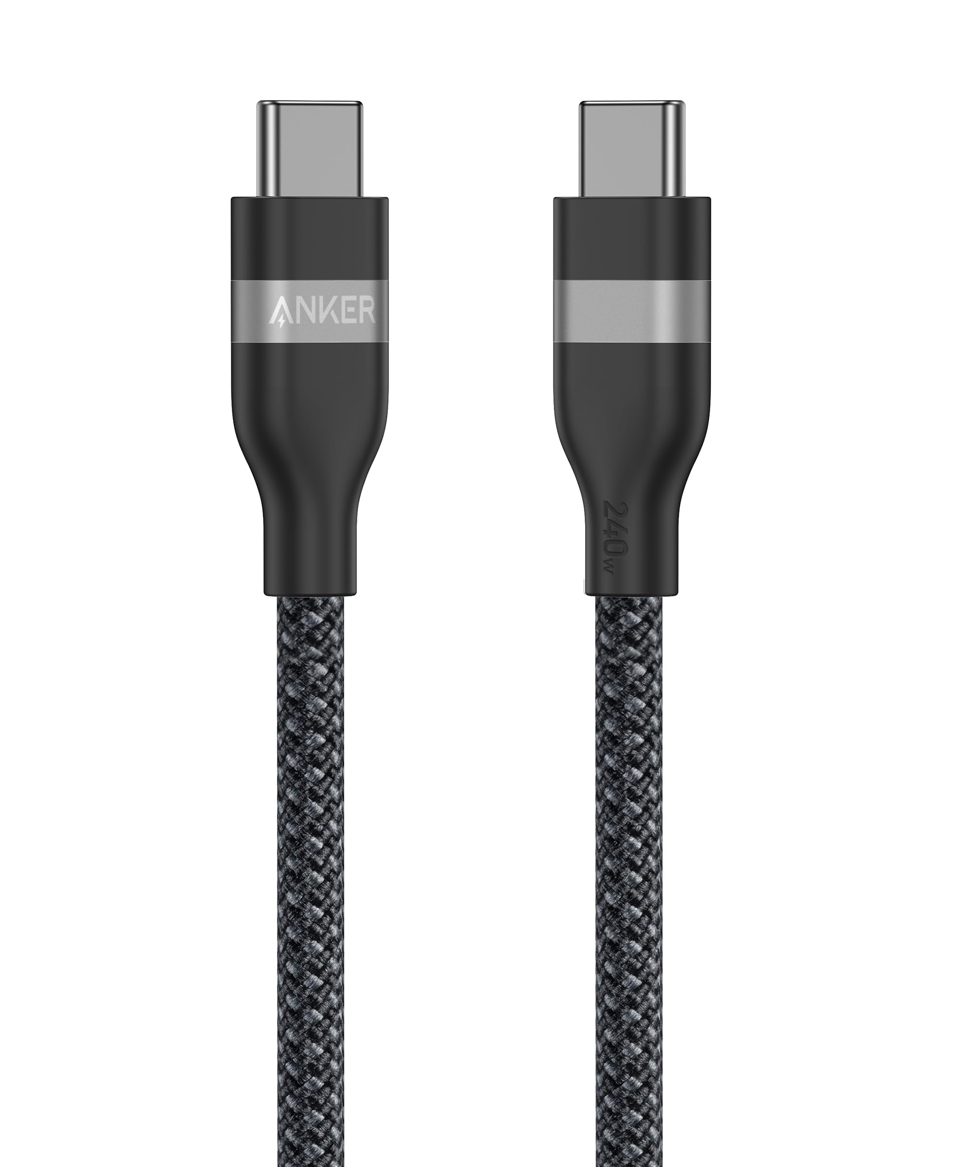 Anker USB-C to USB-C Cable (3 ft / 6 ft, 240W, Upcycled-Braided)