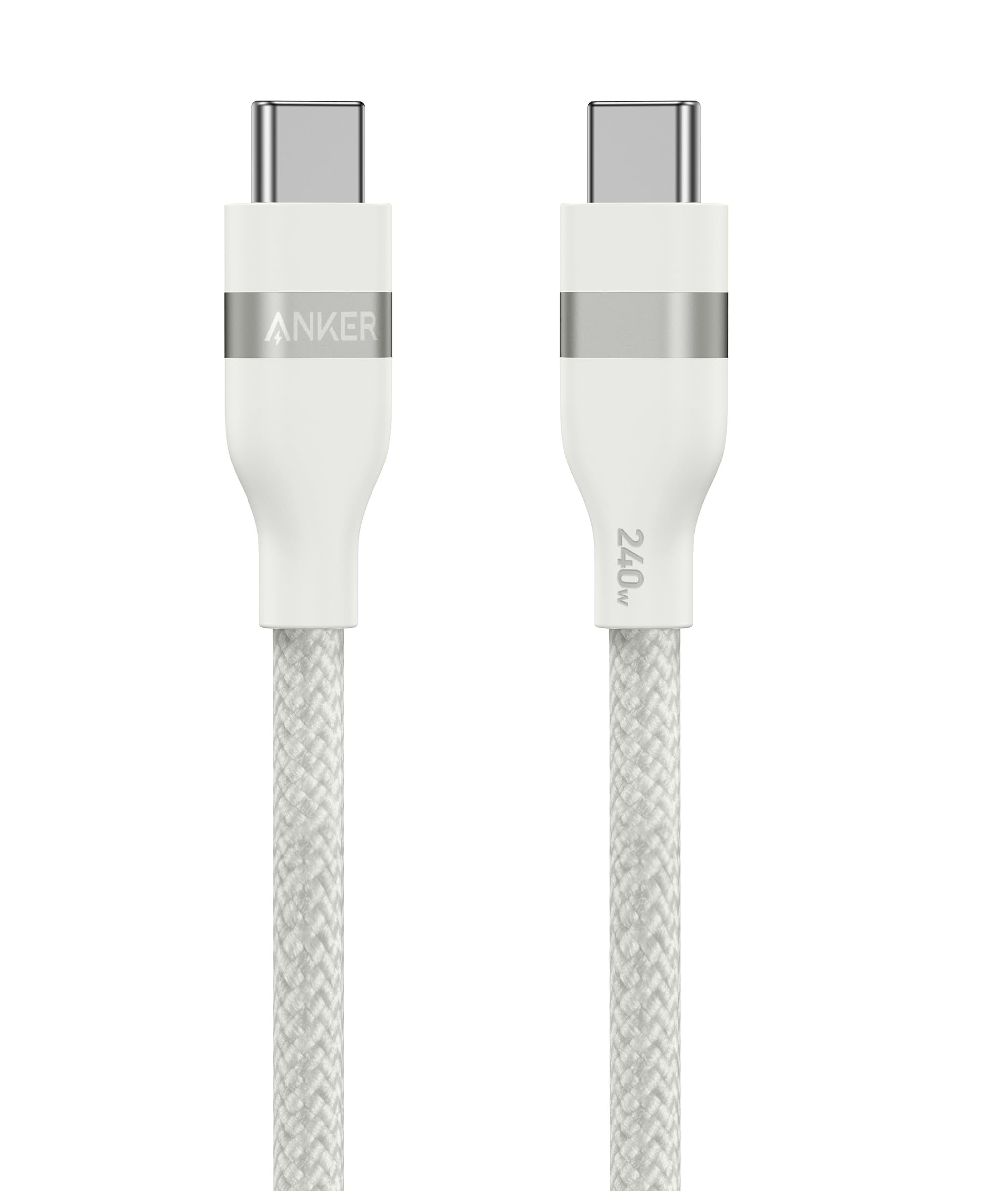 Anker USB-C to USB-C Cable (3 ft / 6 ft, 240W, Upcycled-Braided)