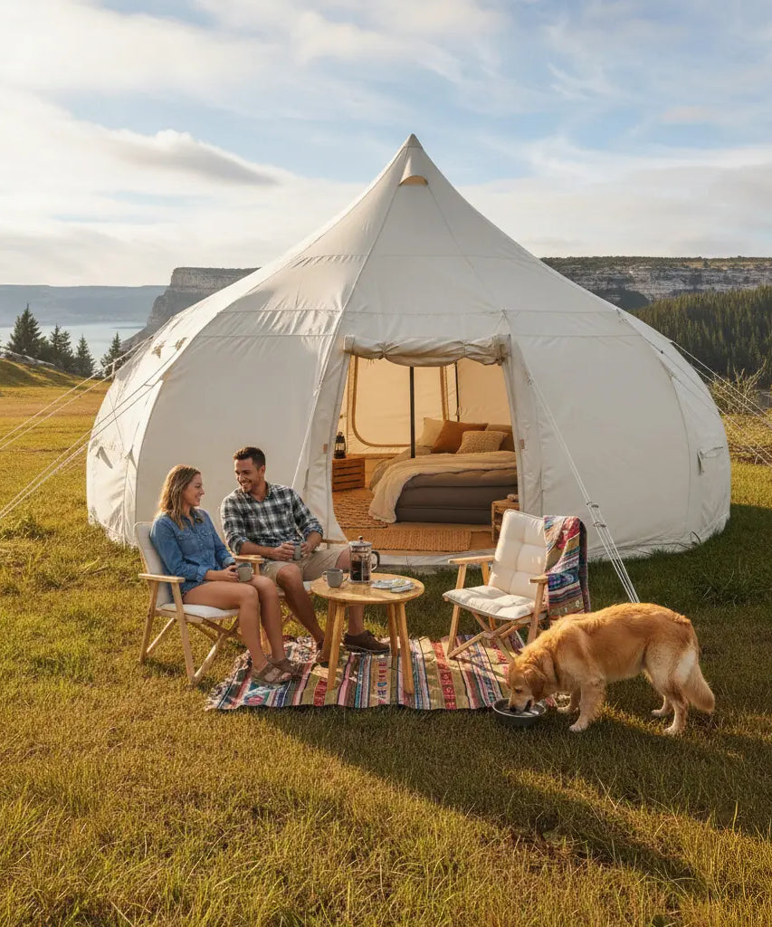 Eclipse Glamping Tent | 2 Sizes | 16 & 20-Foot