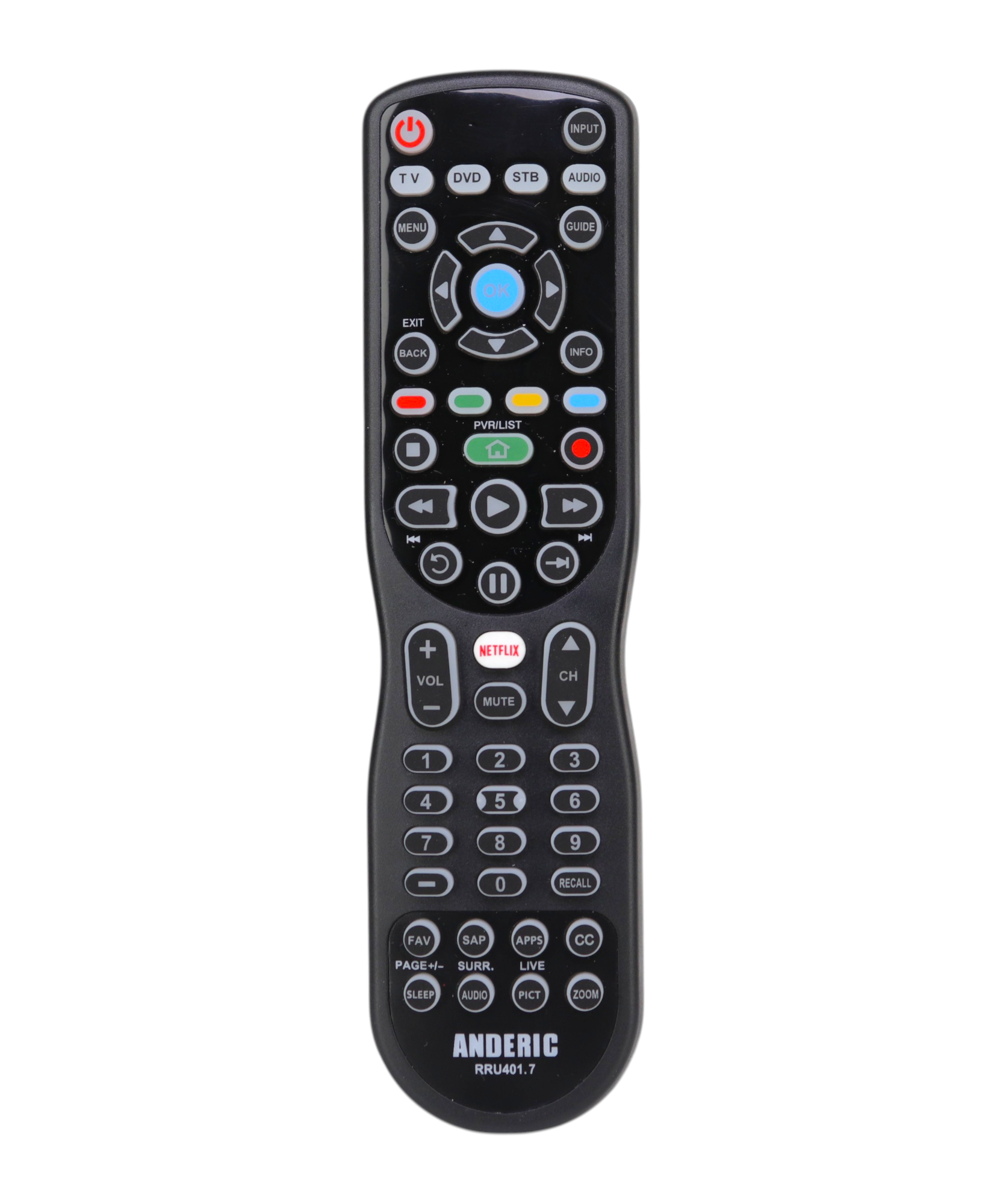 Anderic Substitute for JVC CRT Tube and Projection TV's RMC14G/RMC322G [RRU401-2757]
