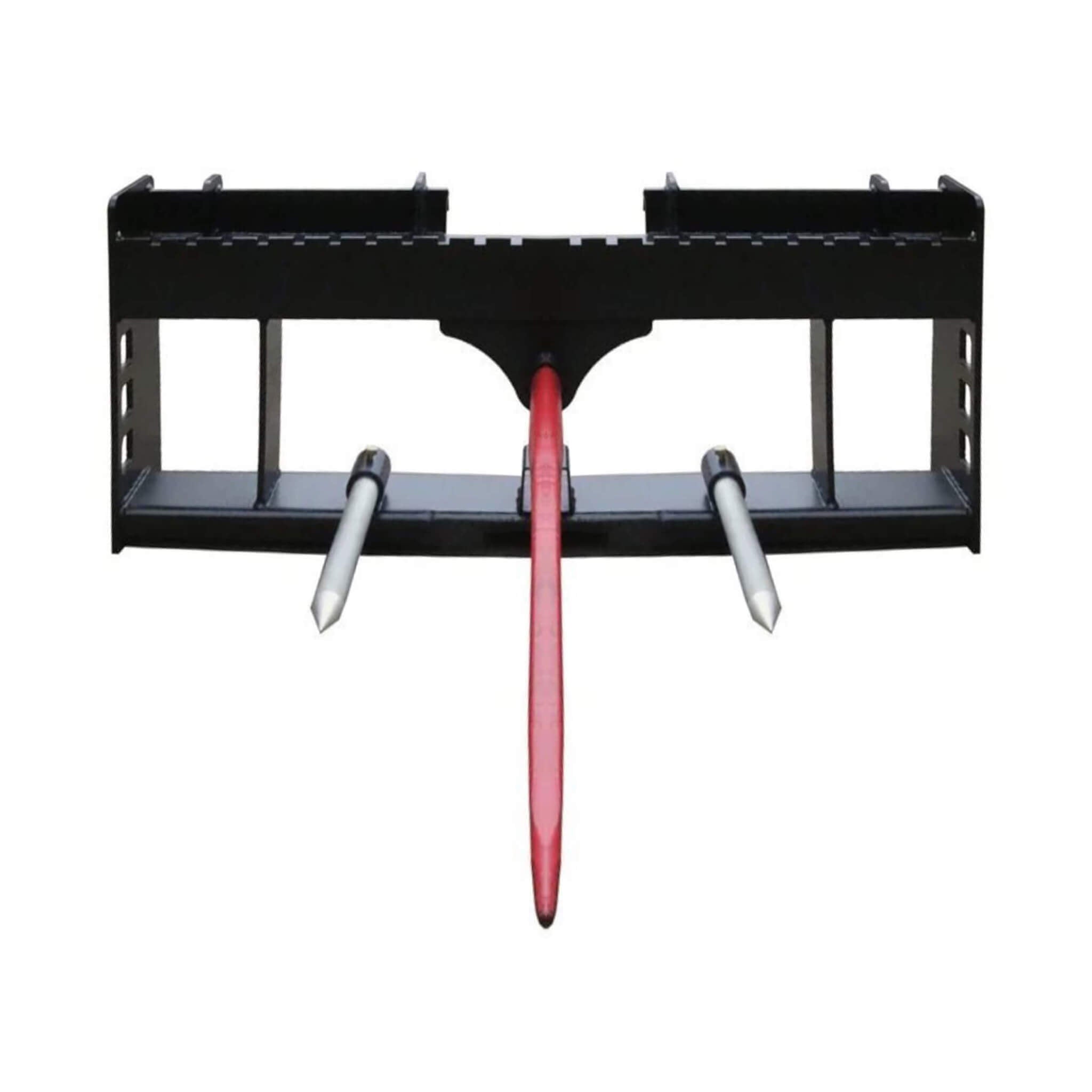 42-Inch Heavy-Duty Pallet Forks Hay Spear Skid Steer Attachment With Quick Attach (SAK16528)