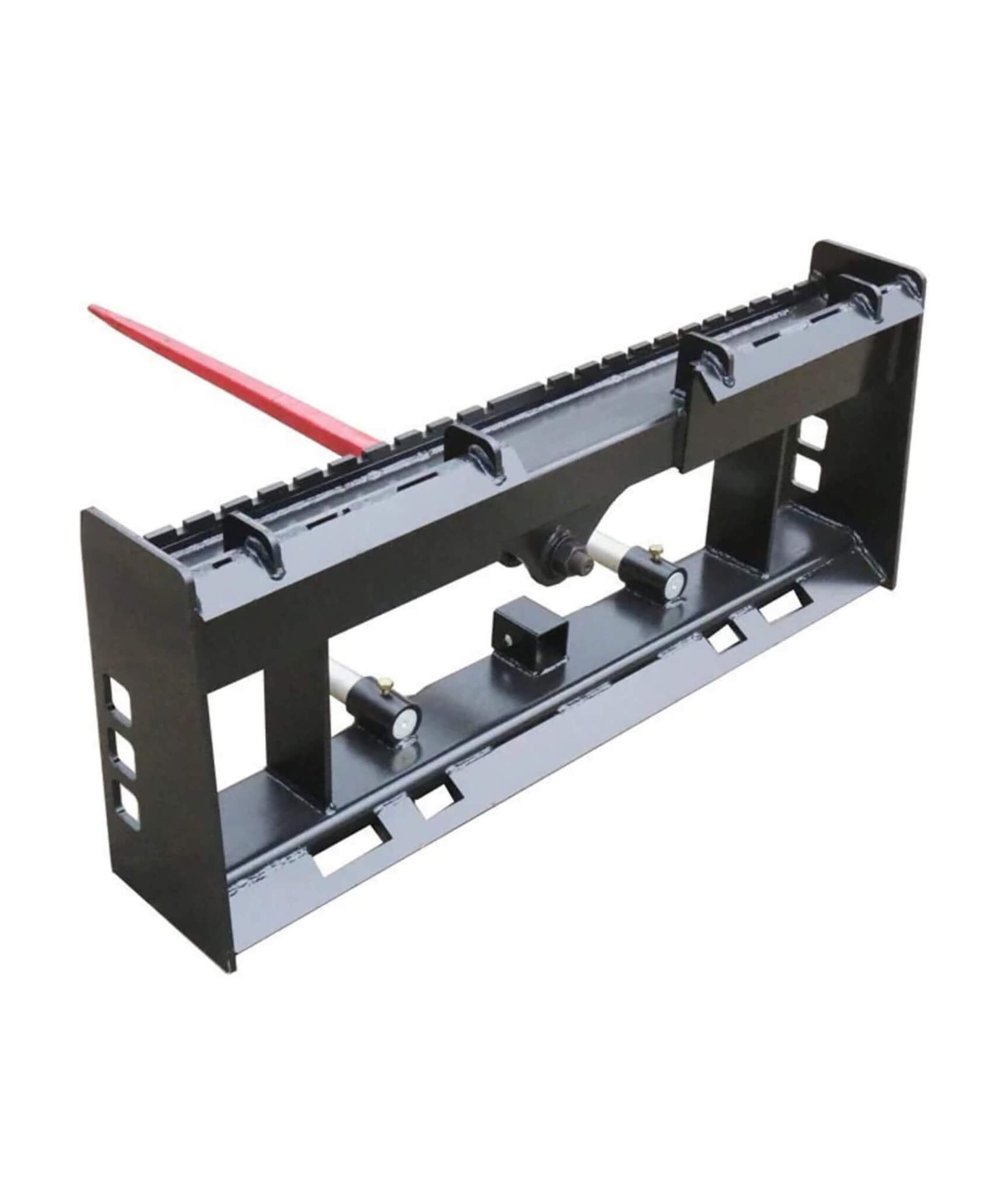 42-Inch Heavy-Duty Pallet Forks Hay Spear Skid Steer Attachment With Quick Attach (SAK16528)