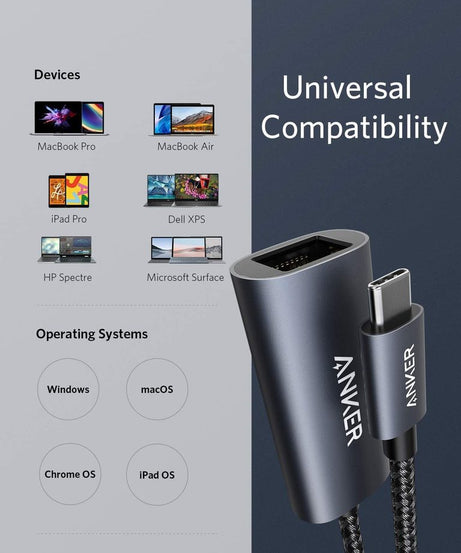 Anker <b>PowerExpand</b> USB-C to Gigabit Ethernet Adapter