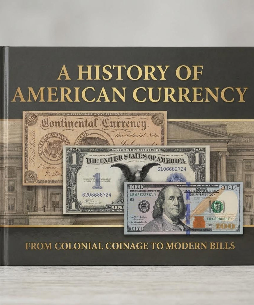 Ein Bildband zur Geschichte der amerikanischen Währung (24 Seiten)