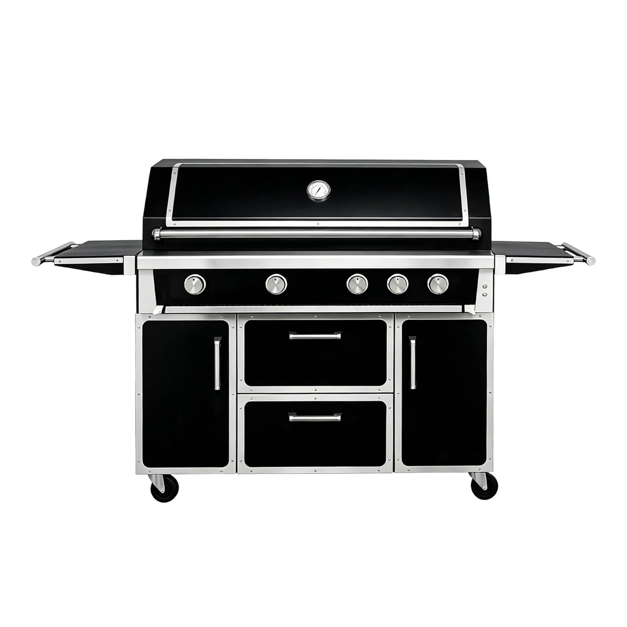 49-Inch Professional 99K BTU Outdoor Stainless Steel BBQ Grill (SAK91342)
