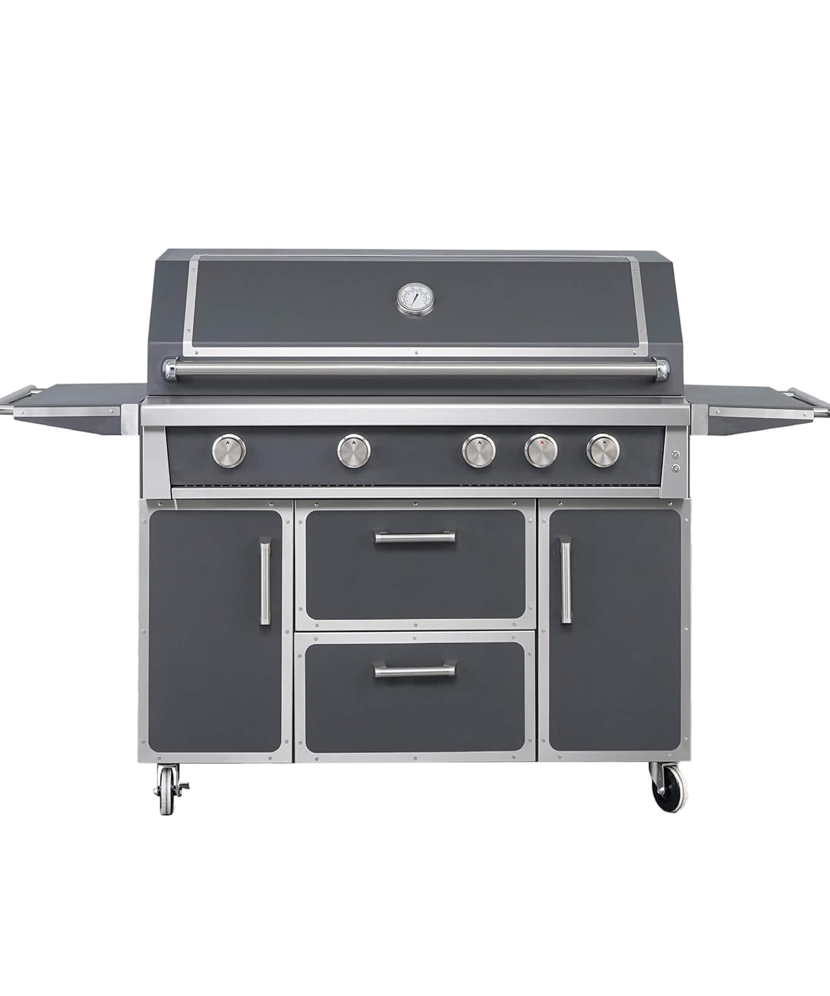 49-Inch Professional 99K BTU Outdoor Stainless Steel BBQ Grill (SAK91342)