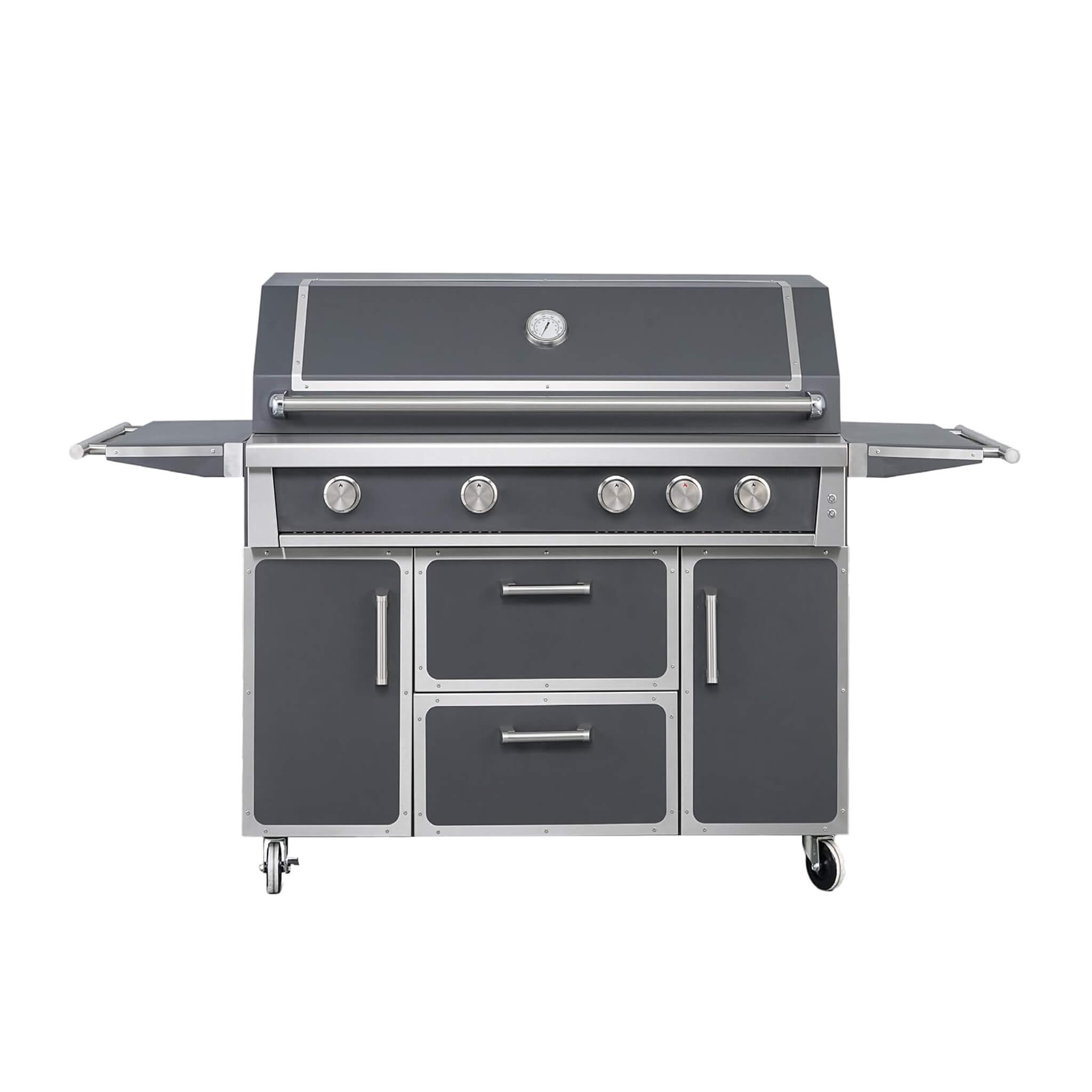 49-Inch Professional 99K BTU Outdoor Stainless Steel BBQ Grill (SAK91342)