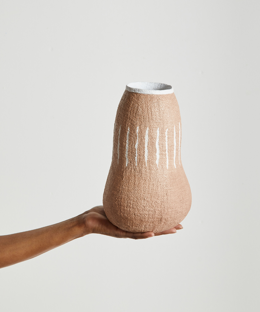 Ilen Eco-Friendly Recycled Paper Vase
