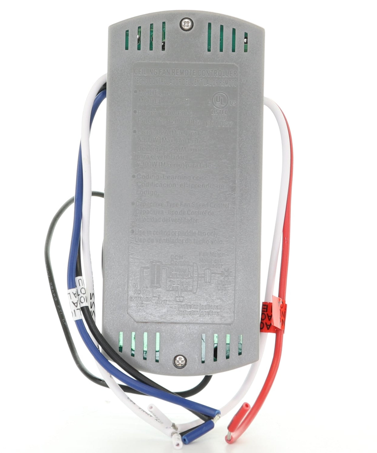 Harbor Breeze Remote Control and Receiver Kit for Camden Ceiling Fans | A25-TX001-R1 | AT-3D - 4L000007630