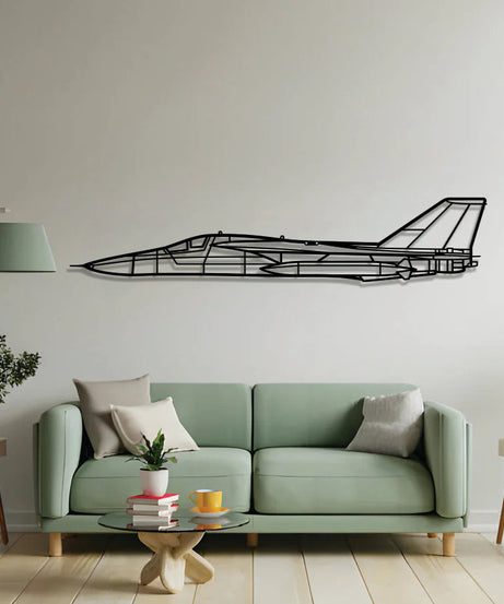 F-111 Aardvark Metallflugzeug Wandkunst - NCP0083