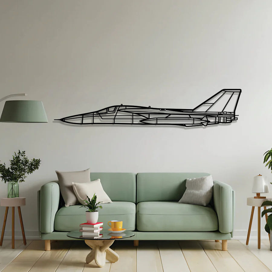 F-111 Aardvark Metal Aircraft Wall Art - NCP0083