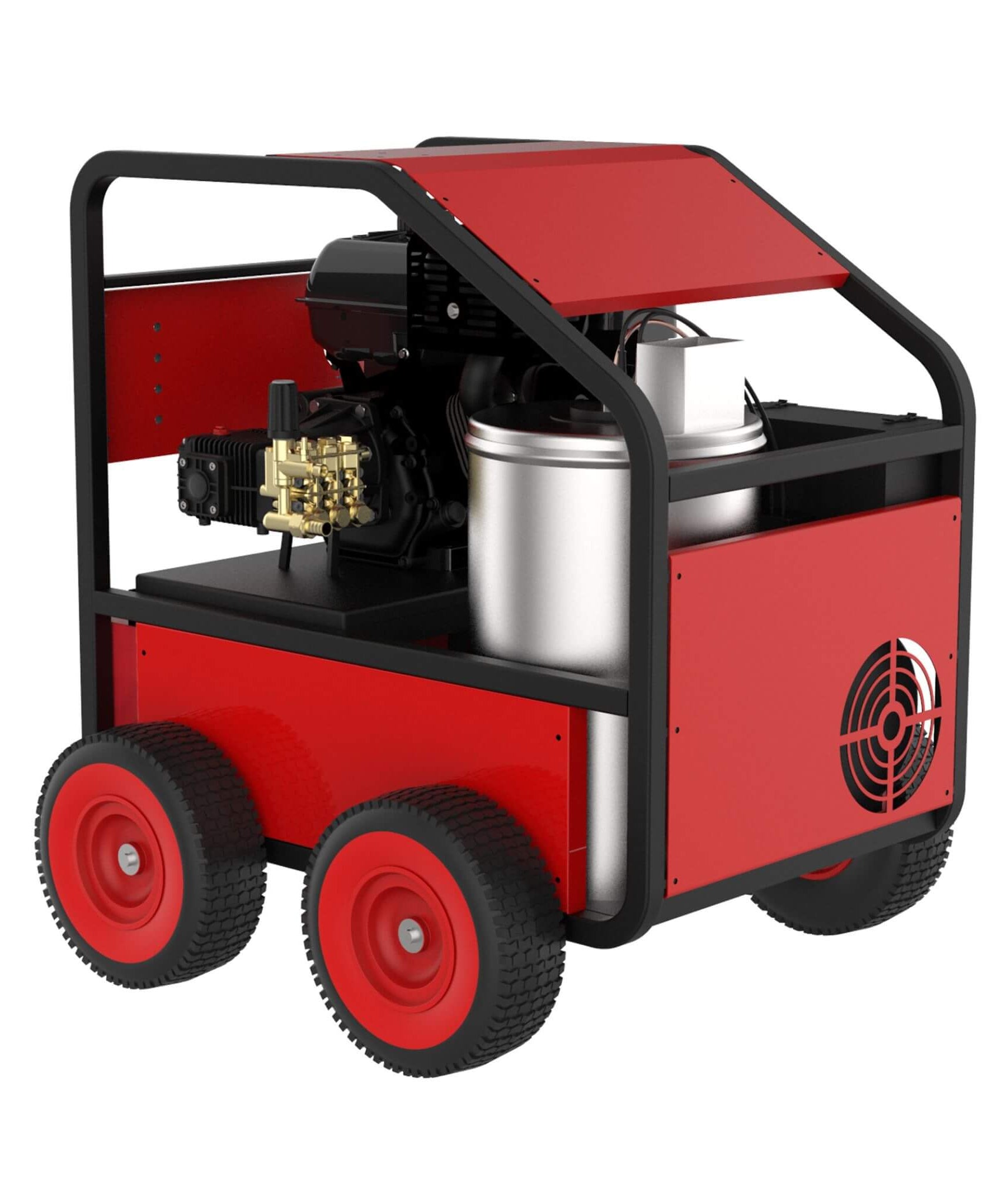 Heavy-Duty 4K PSI Commercial Hot Water Gas Powered Pressure Washer (SAK62461)