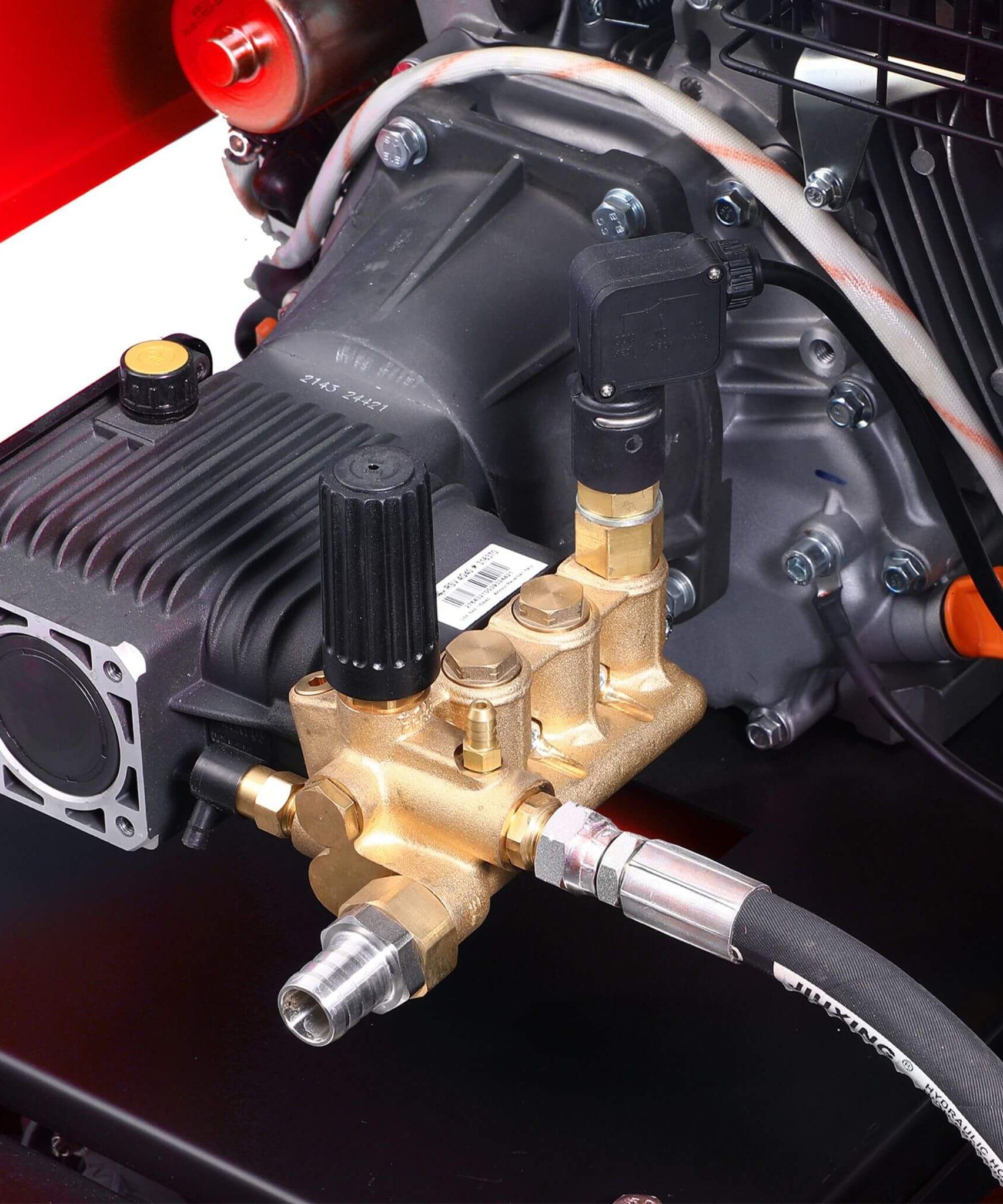 Heavy-Duty 4K PSI Commercial Hot Water Gas Powered Pressure Washer (SAK62461)