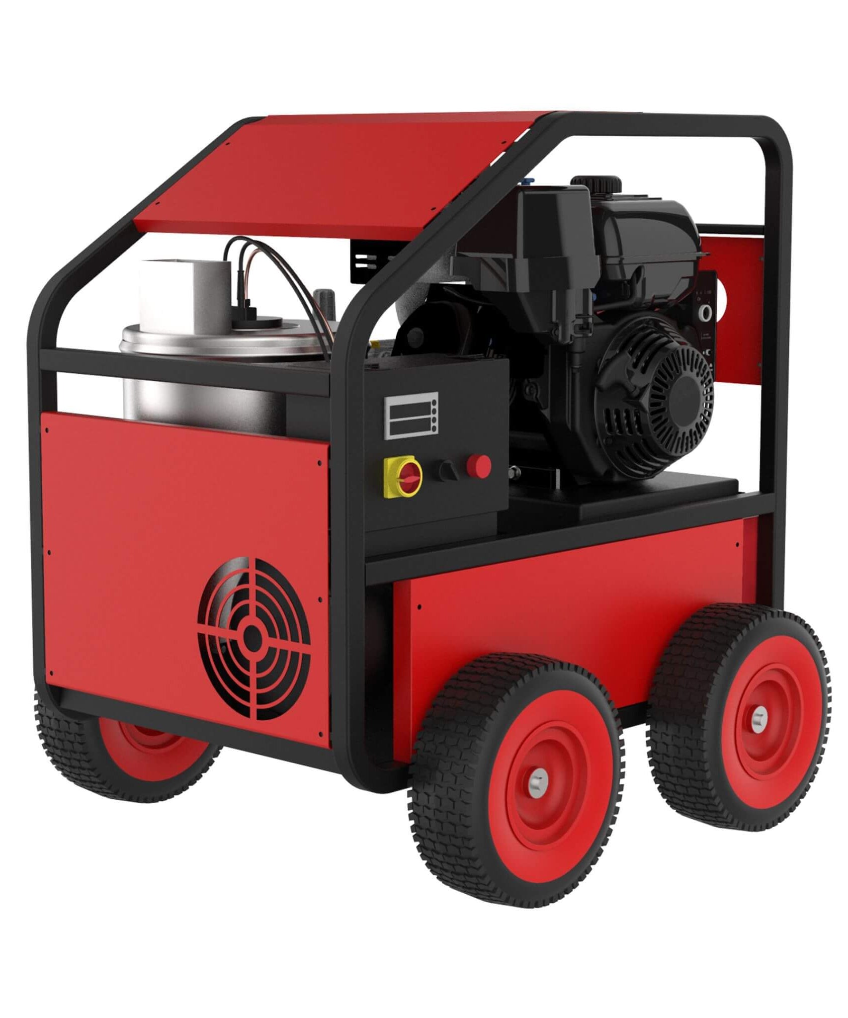 Heavy-Duty 4K PSI Commercial Hot Water Gas Powered Pressure Washer (SAK62461)