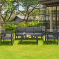 Alora 4-Piece Premium Outdoor Aluminum Furniture Set For Backyard & Poolside (SAK73532)