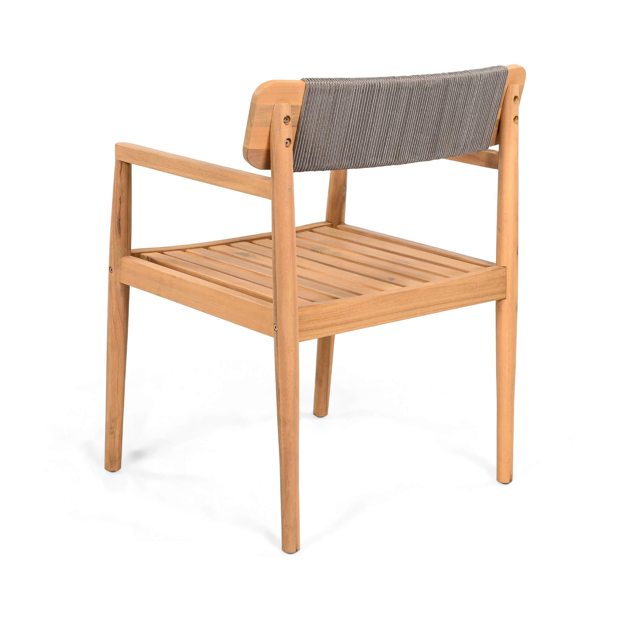 Alora Premium 5-Piece Acacia Wooden Outdoor Furniture Patio Set With Dining Chairs And Table (SAK70445)
