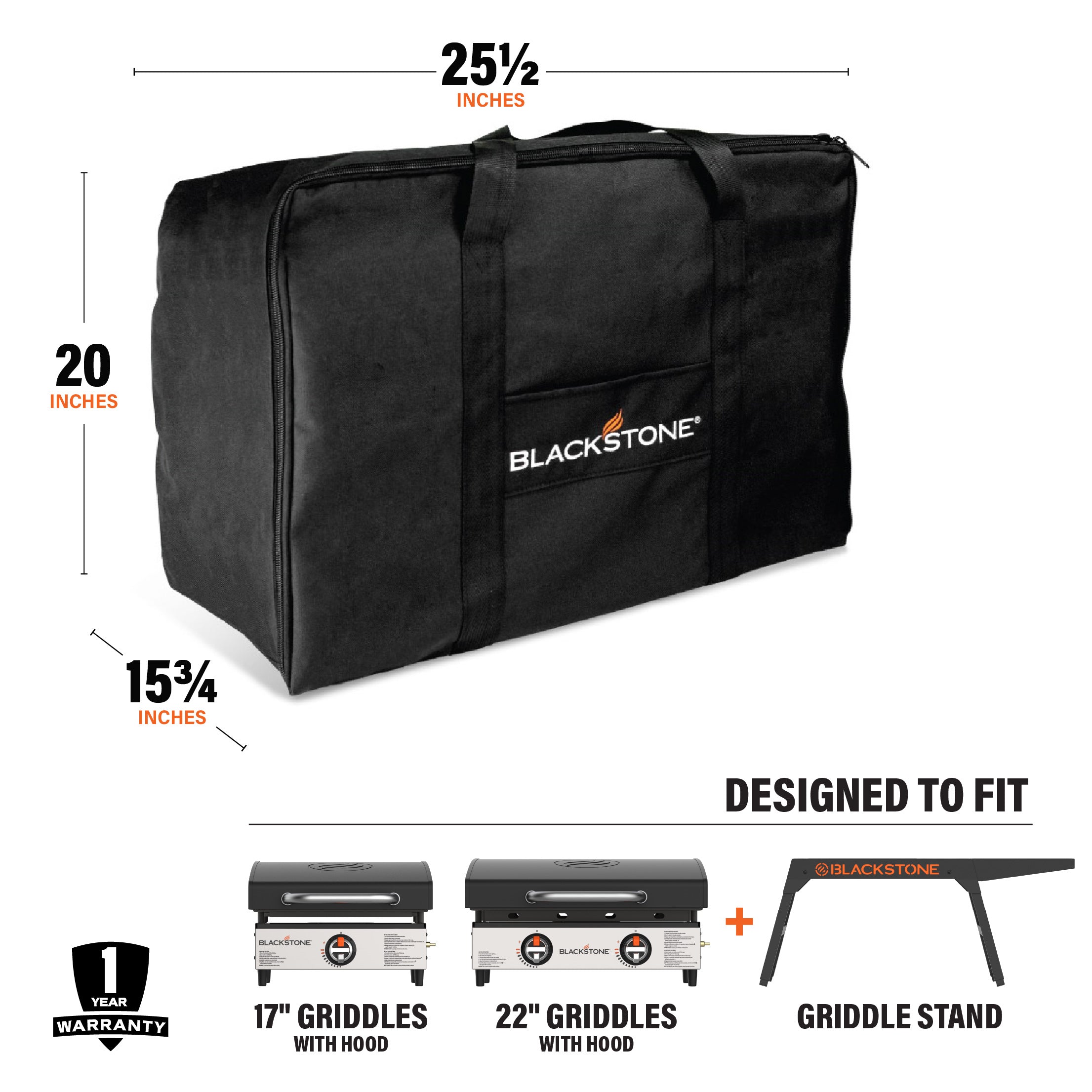 Blackstone Stand and Carry Bag for 17"/22" Griddles