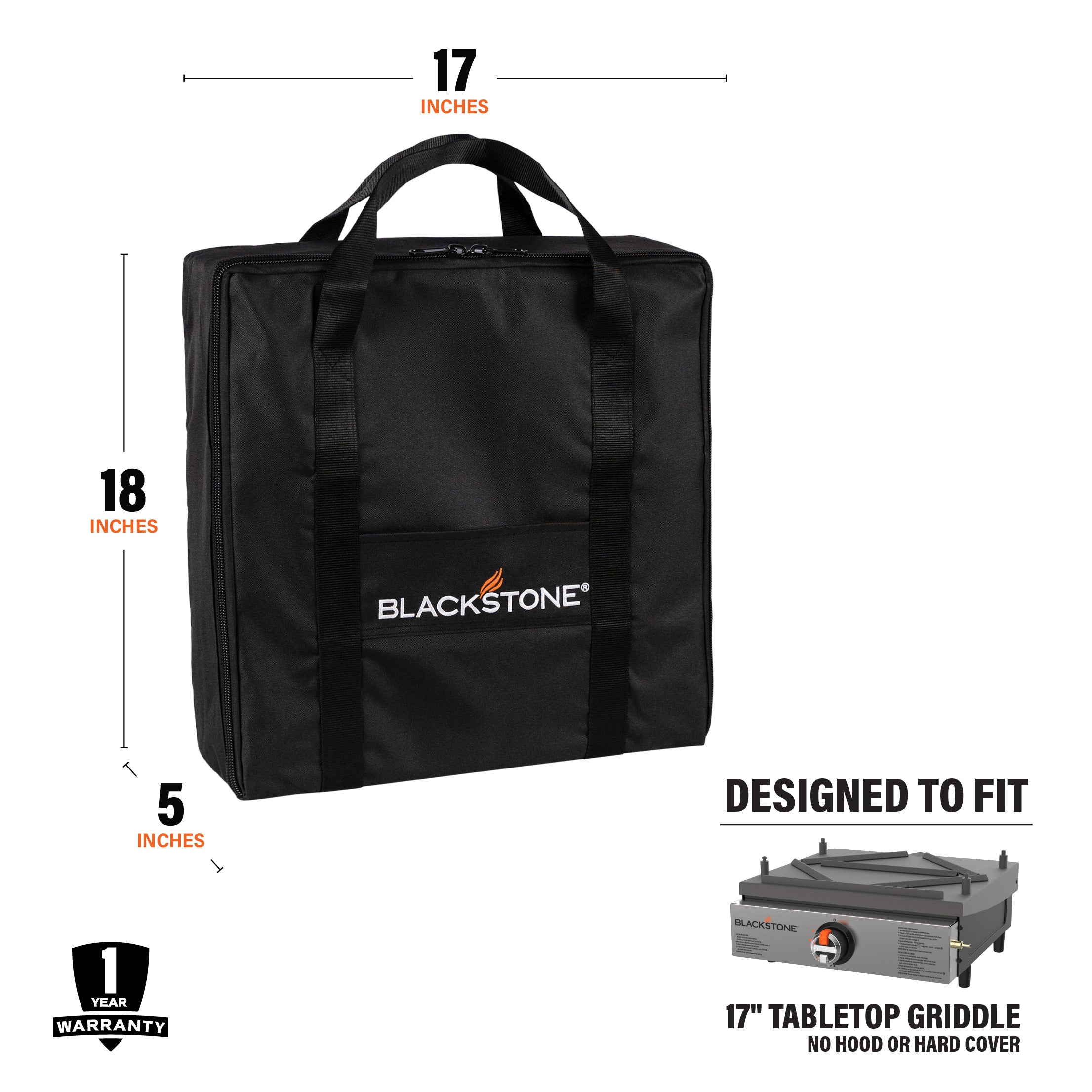 Blackstone 17” Tabletop Griddle Carry Bag