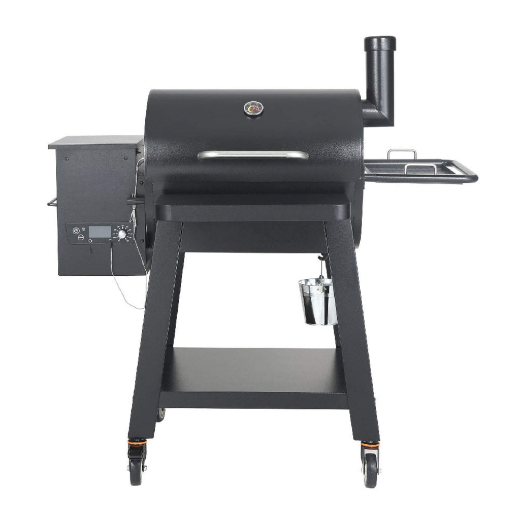 53-Inch Heavy-Duty Portable Wood Pellet BBQ Grill With Cart (SAK93641)
